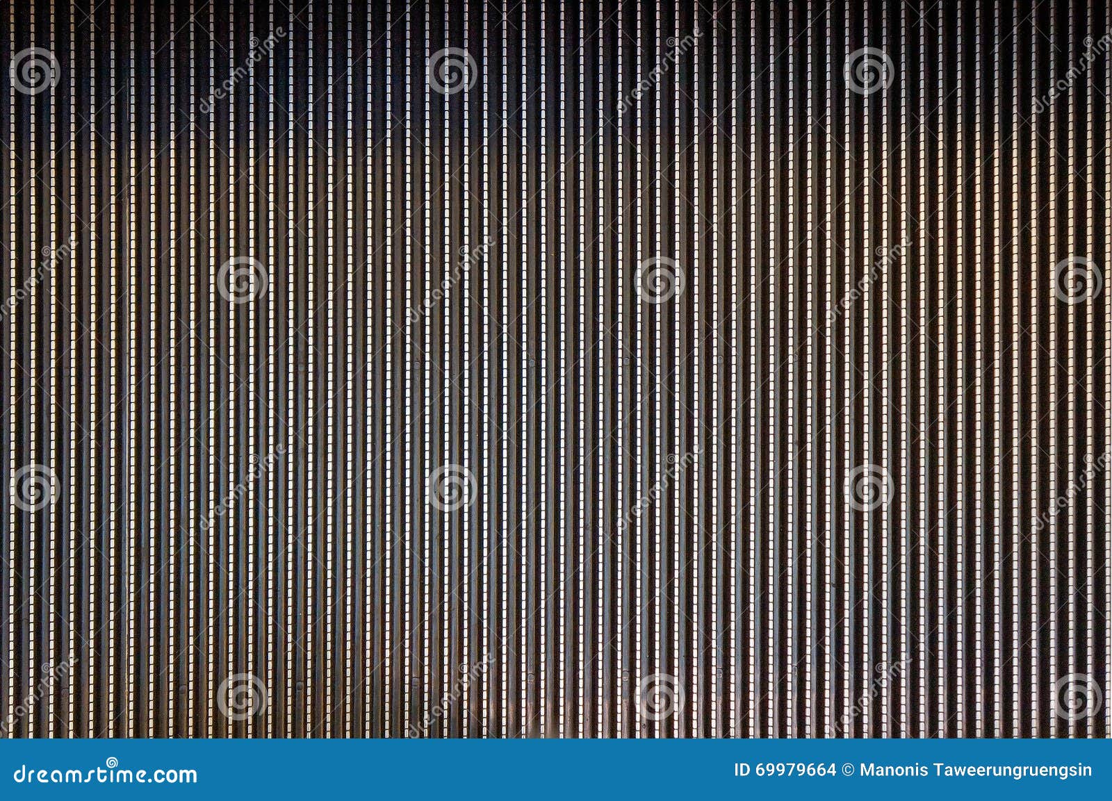 abstract background texture of striped pattern of metal escalator foot step