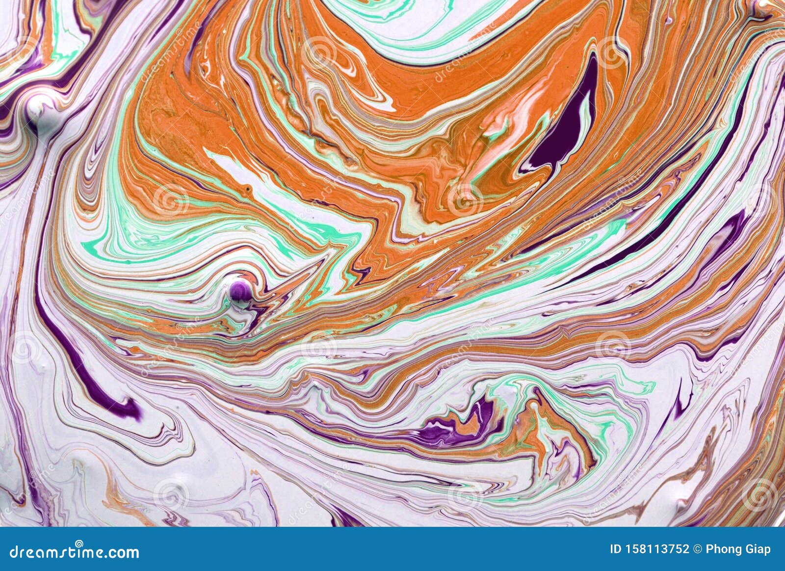 Abstract Yellow Orange Paint Mix Flame Background. Stock Photo Image of color, aquatic 158113752