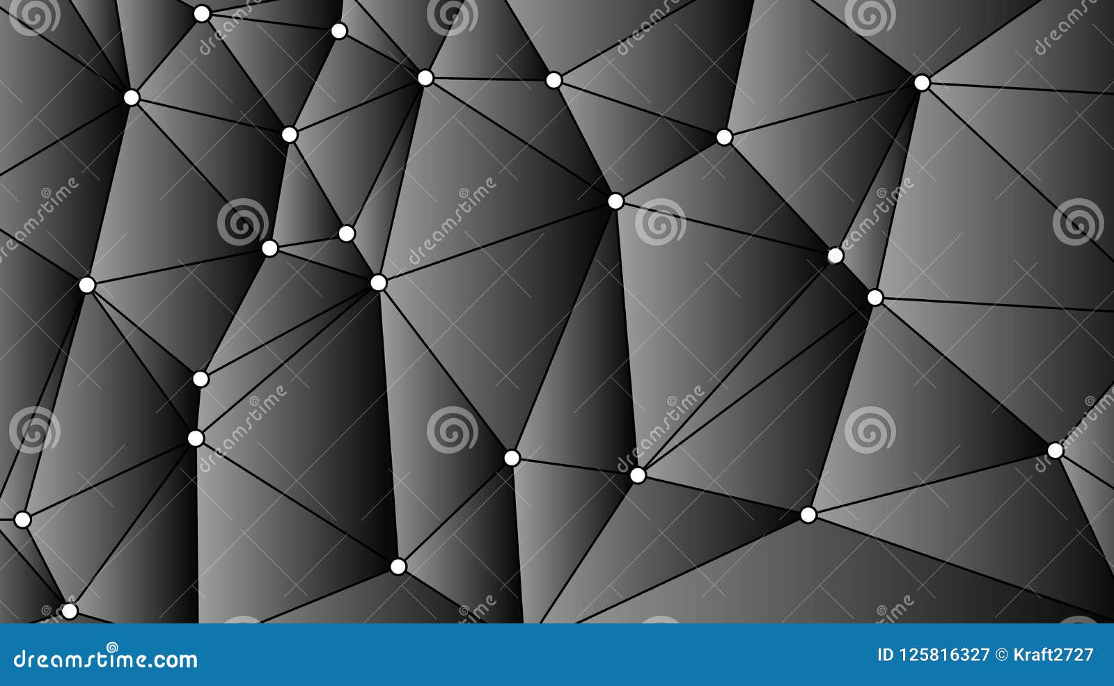 Abstract Background of Triangular Mesh Stock Vector Illustration of