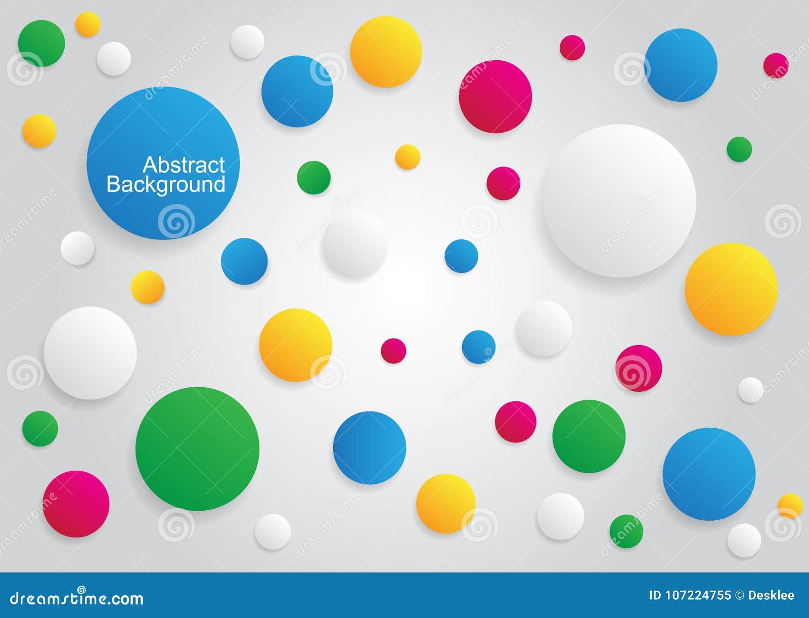 Abstract Background Vector Circle Color Stock Vector Abstract Background Vector Circle Color Stock Vector