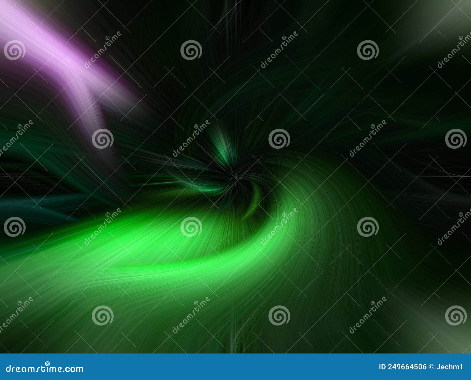 Abstract Background Wallpaper Green Color Decorative. Magic Concept