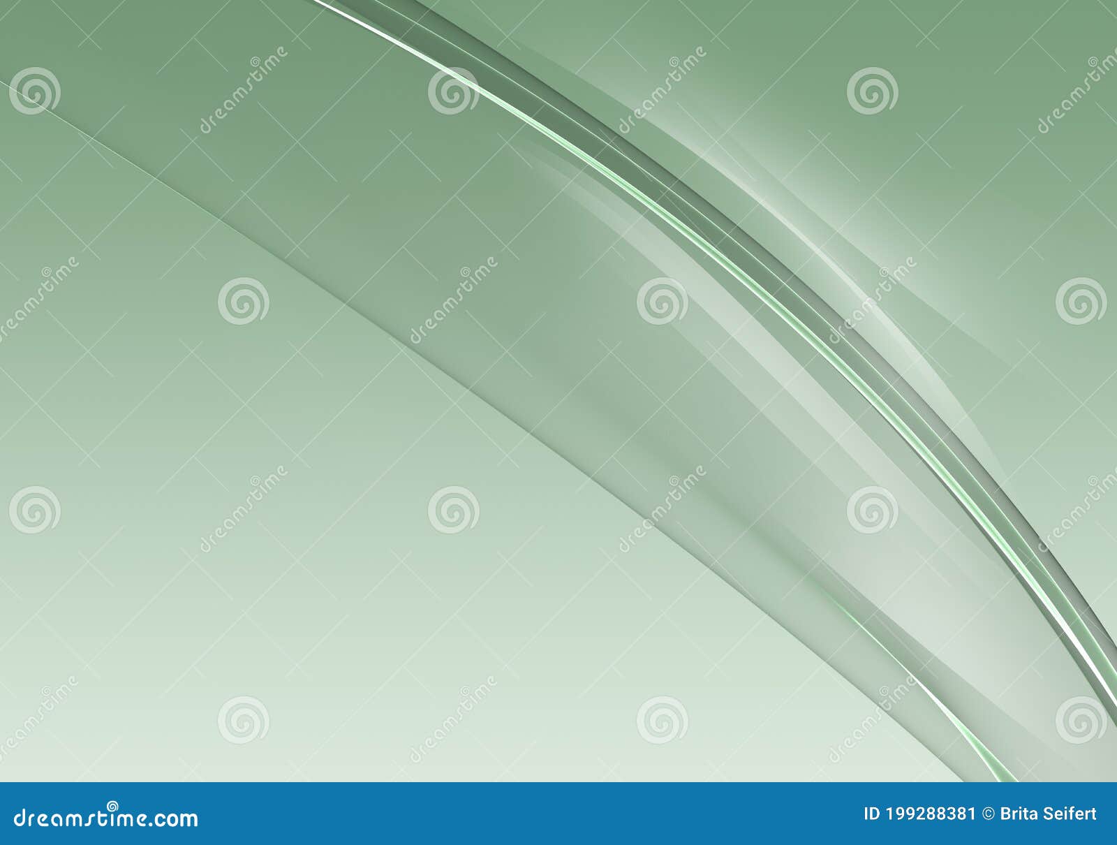 Abstract Background Waves. Celadon Green Abstract Background for