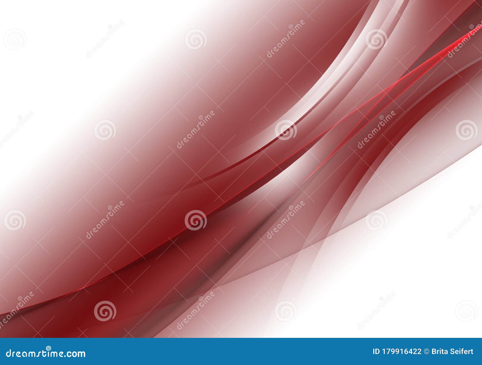 Abstract Background Waves. White and Maroon Abstract Background for Wallpaper or Business Card
