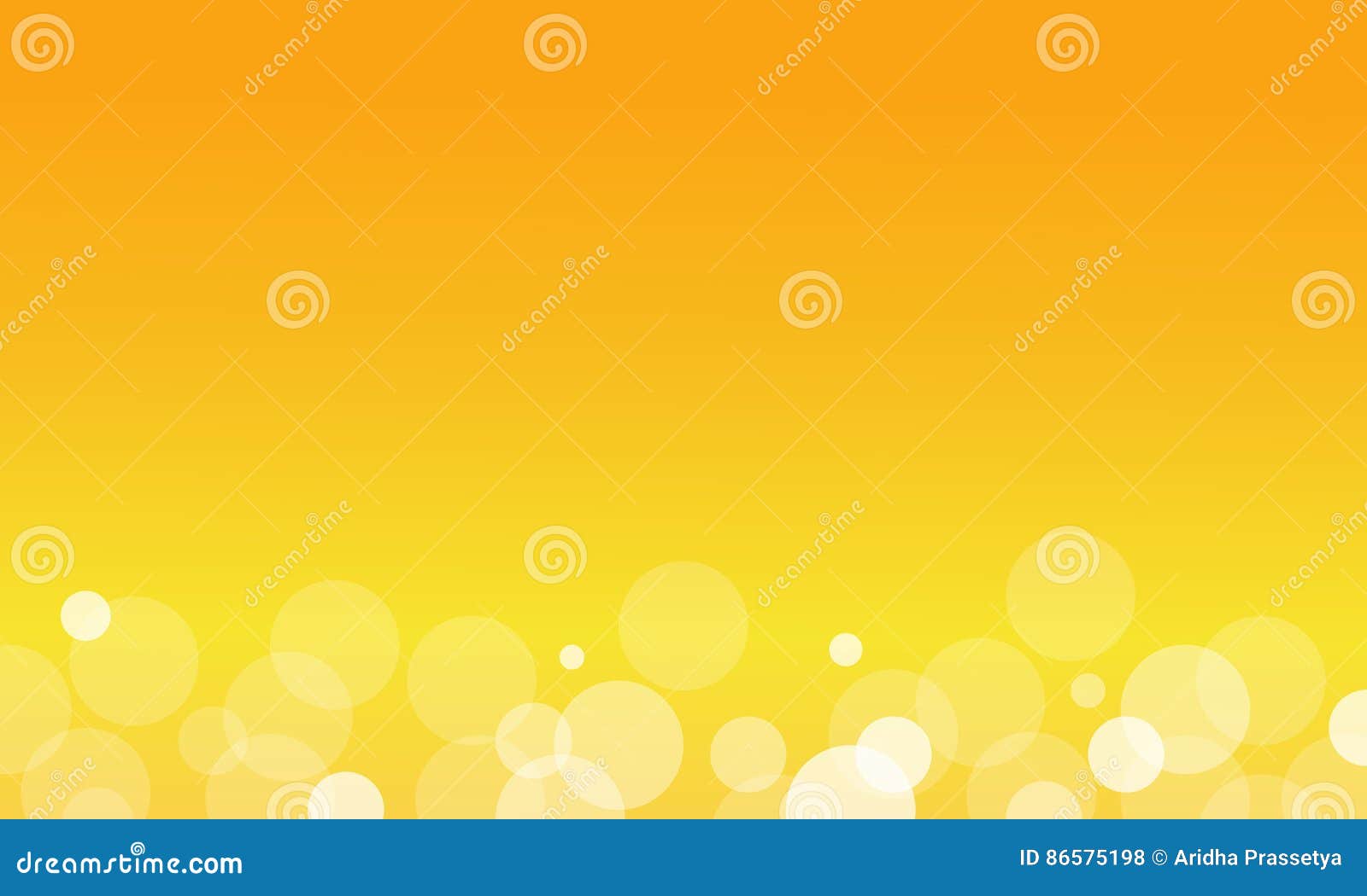 Abstract Background of Yellow Light Stock Vector Illustration of