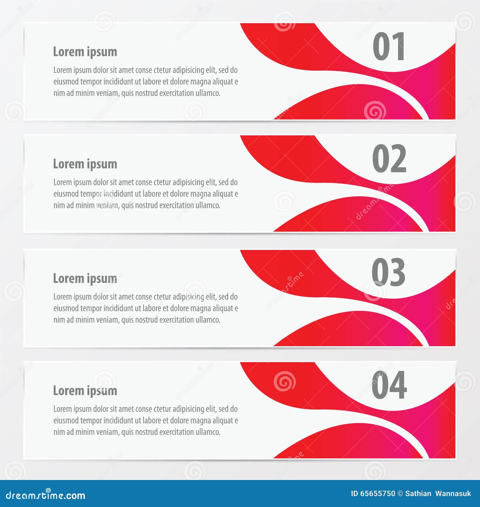 Abstract banner pink color stock vector. Illustration of clip 65655750