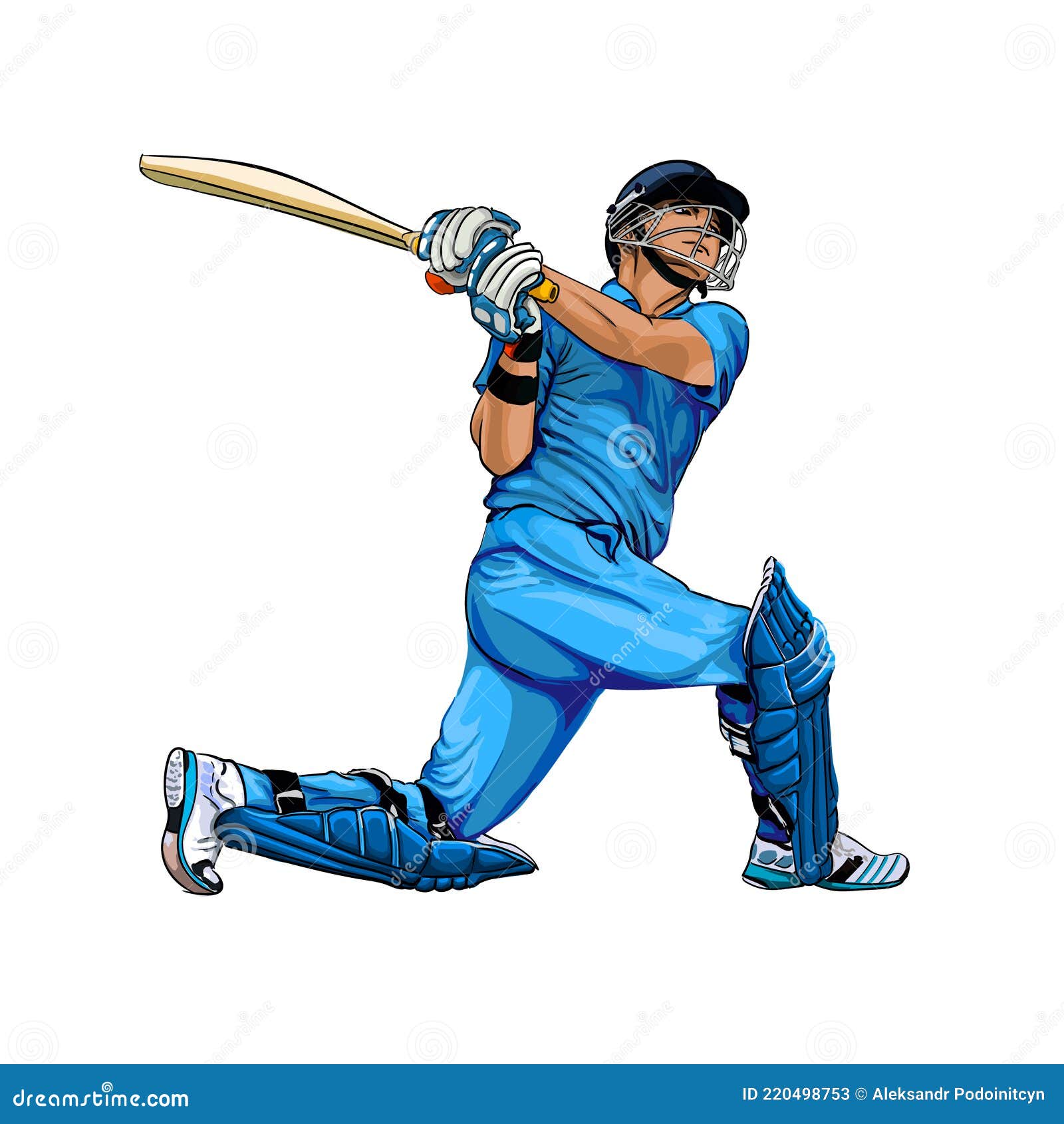 Batsman Playing Cricket Pen Tool Created Clipping Path Included Jpeg Stock  Photo by ©redshinestudio 495626470