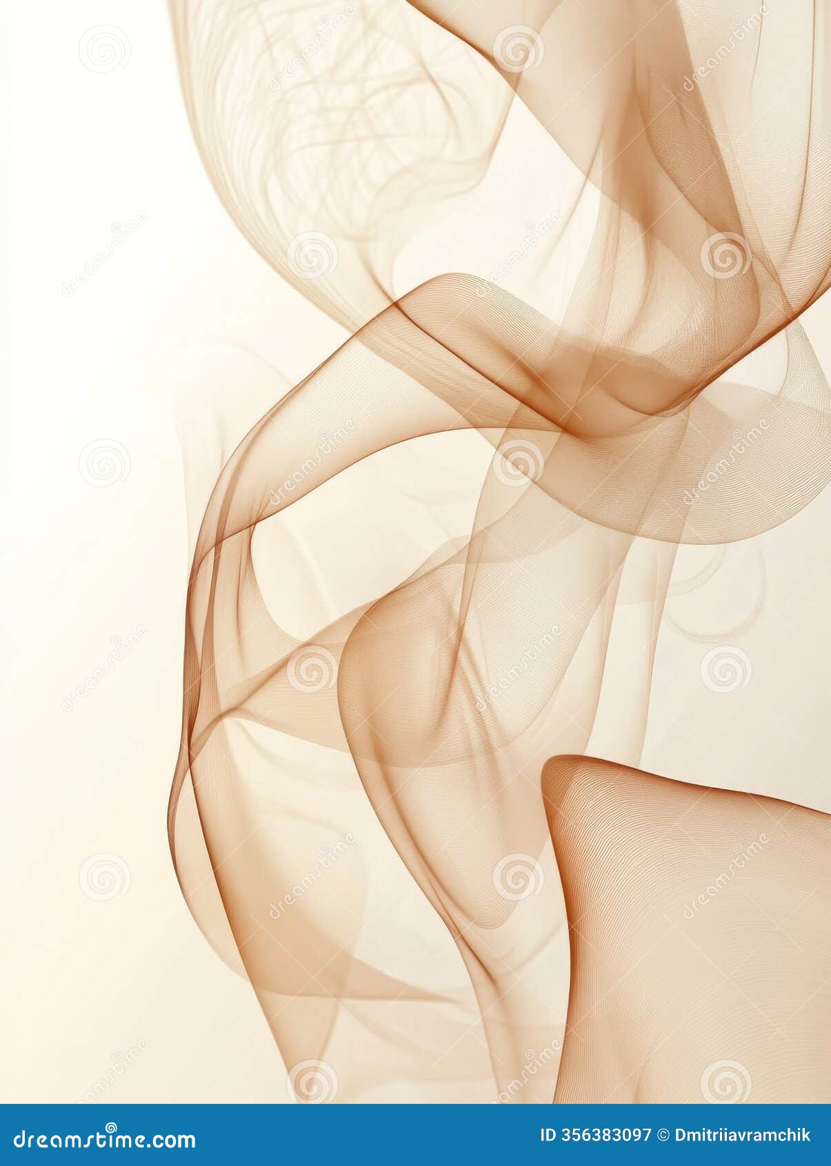 abstract beige and white waves - flowing, graceful forms with sleek curves and an elegant , highlighted by a