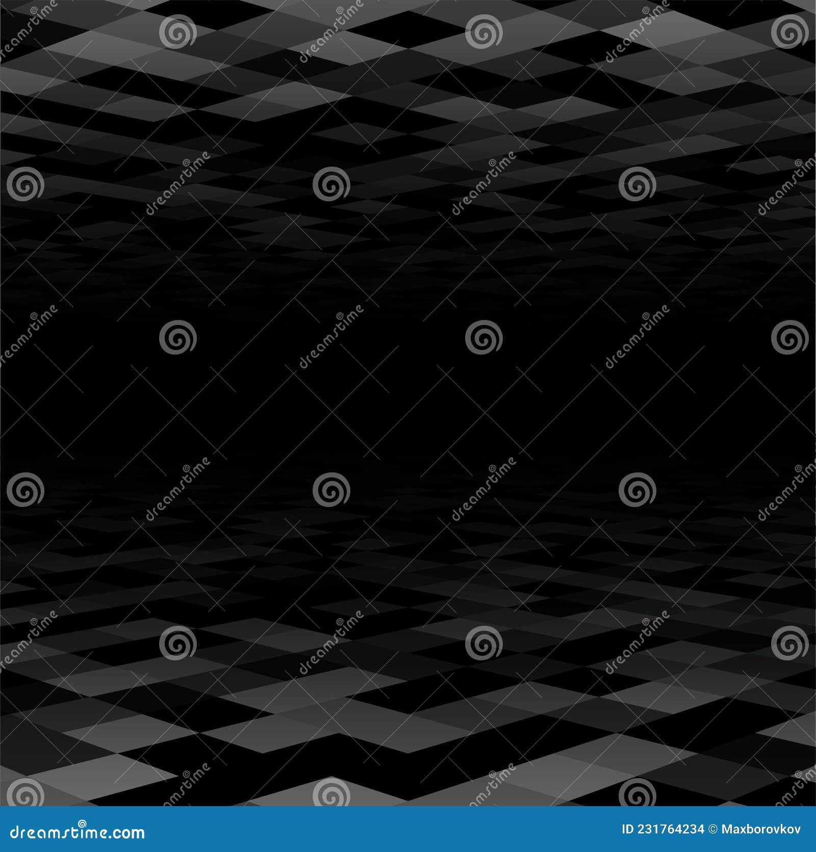 Abstract Black and Grey Squares Background Stock Vector Illustration