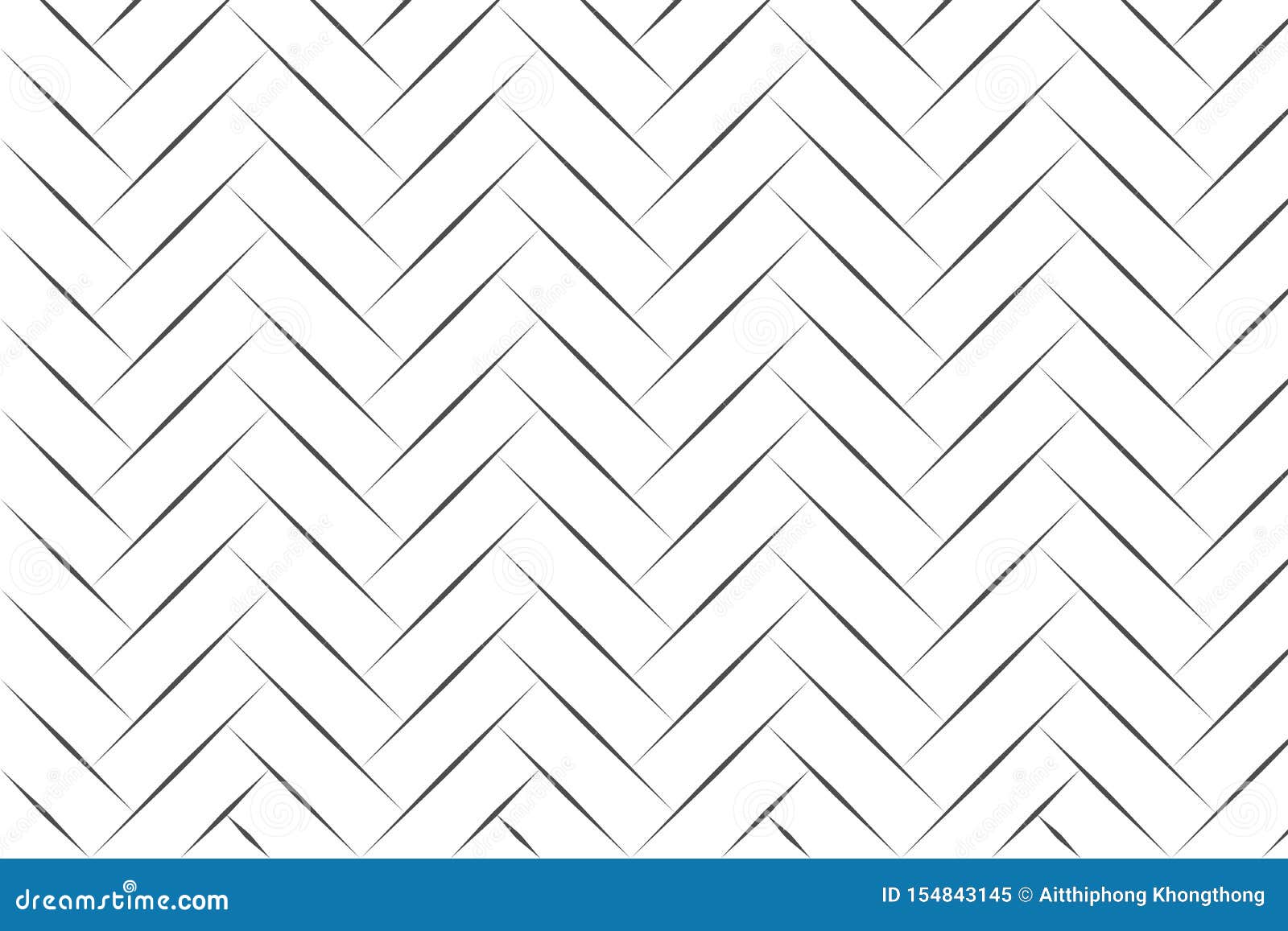 Abstract Black Herringbone Line Art on White Backdrop Vector