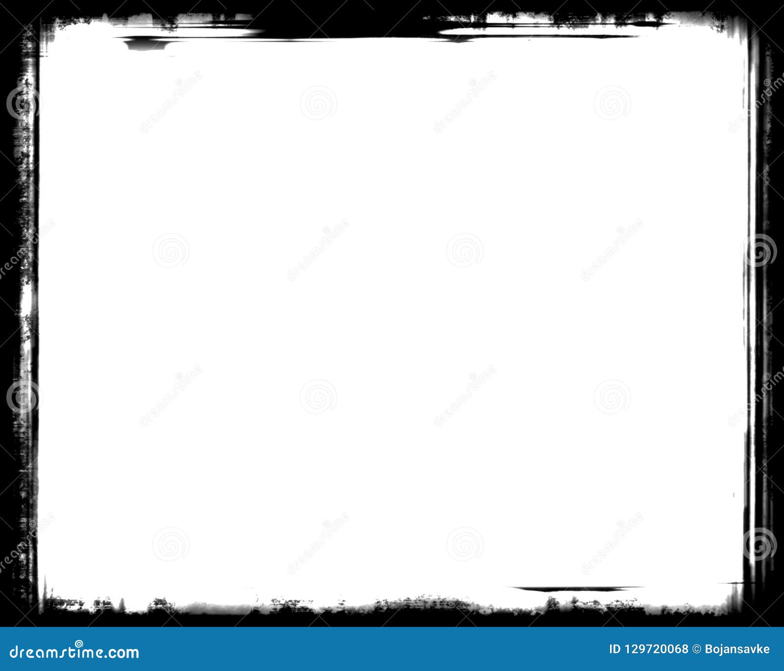 Abstract Black Photo Border for Landscape Photos Stock Illustration -  Illustration of blend, abstract: 129720068