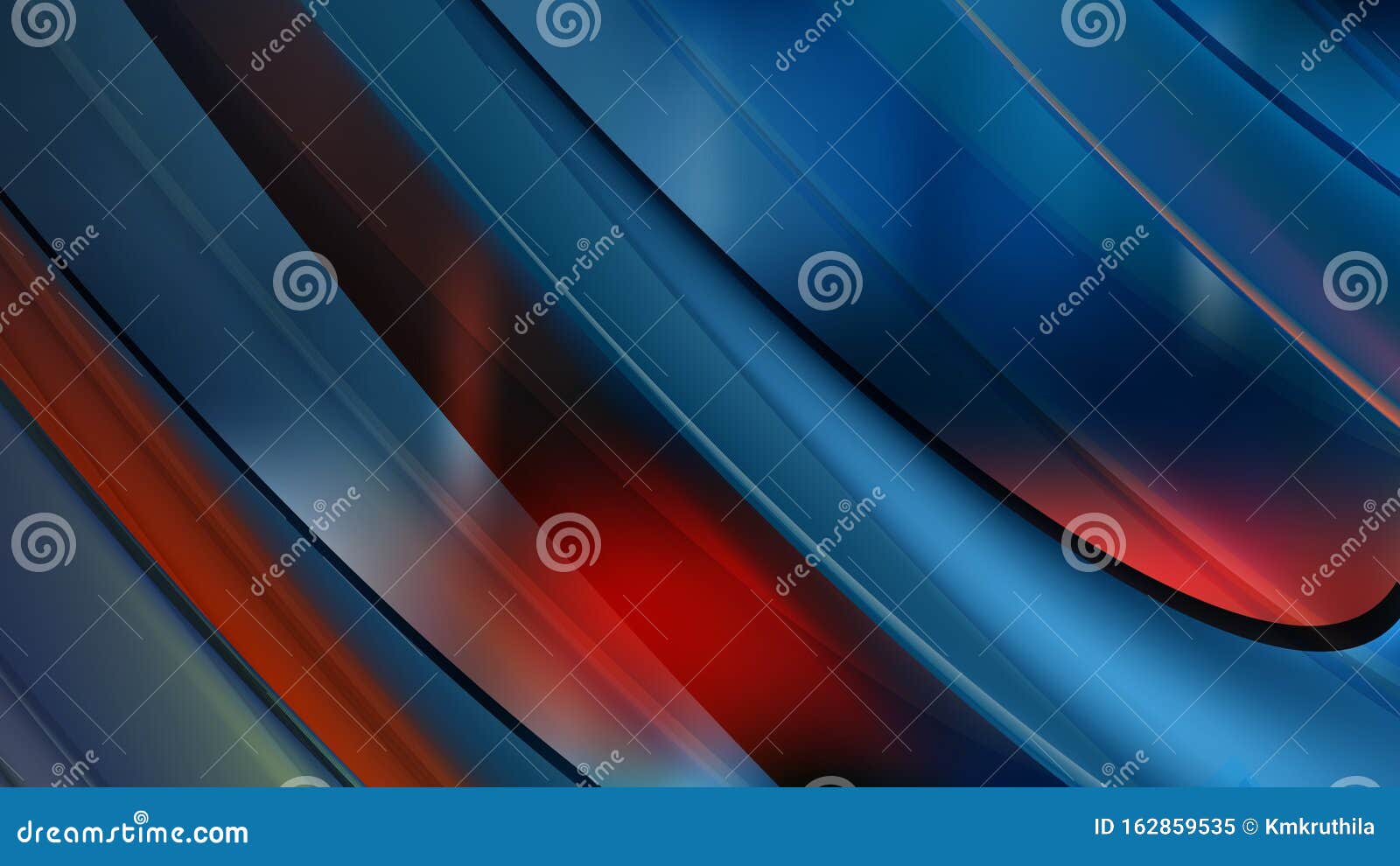 Abstract Black Red and Blue Diagonal Background Design Stock Vector