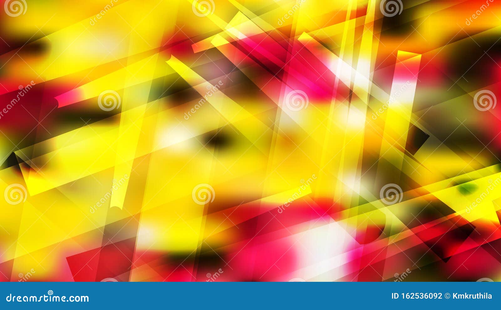 Abstract Black Red and Yellow Geometric Background Stock Vector Illustration of modern, chaos