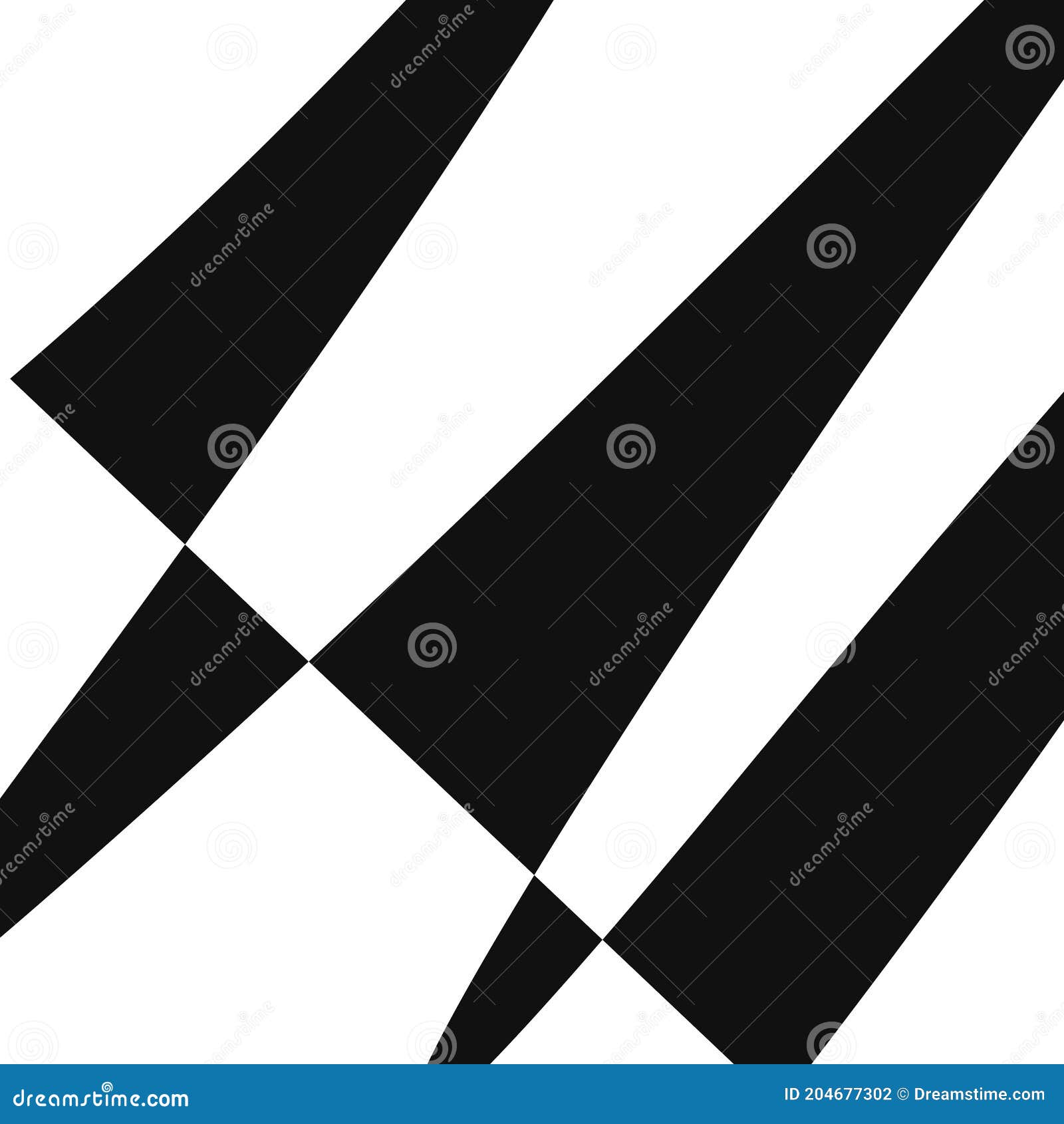 Abstract Black and White Geometry Stock Illustration Illustration of