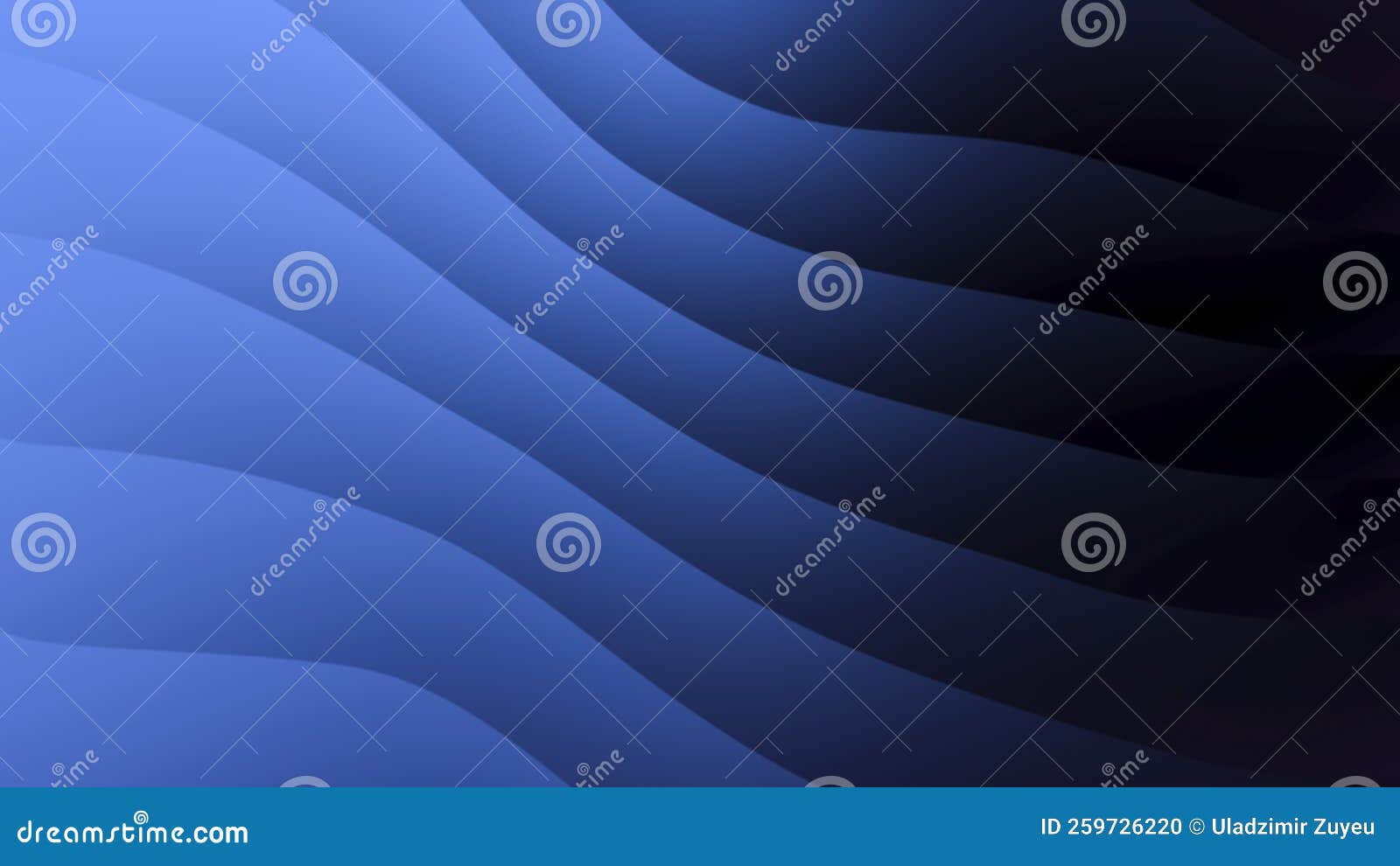 Abstract Blue Background. Blue Colored Texture Lines with Shades and Gradient Surface
