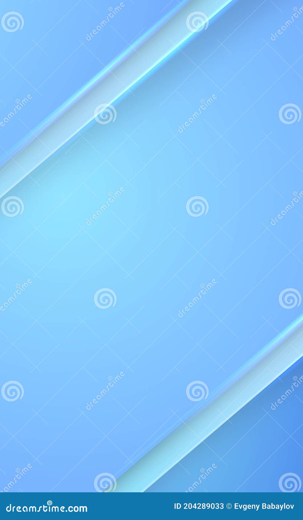 Abstract Blue Background with White Line Vector Stock Vector