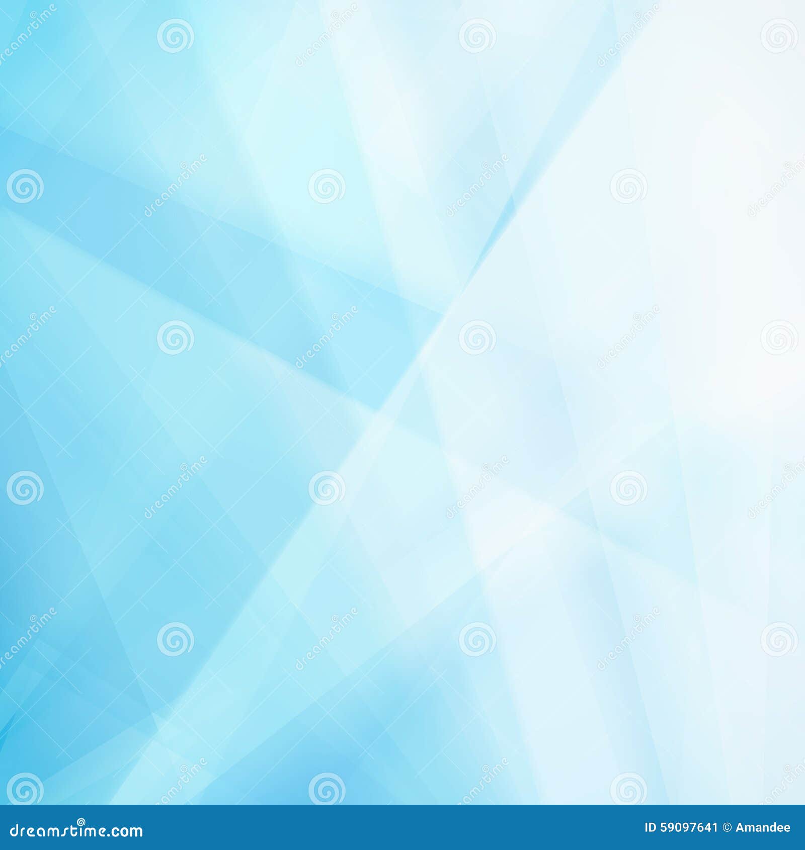 Abstract Blue And White Background Stock Photo, Picture and