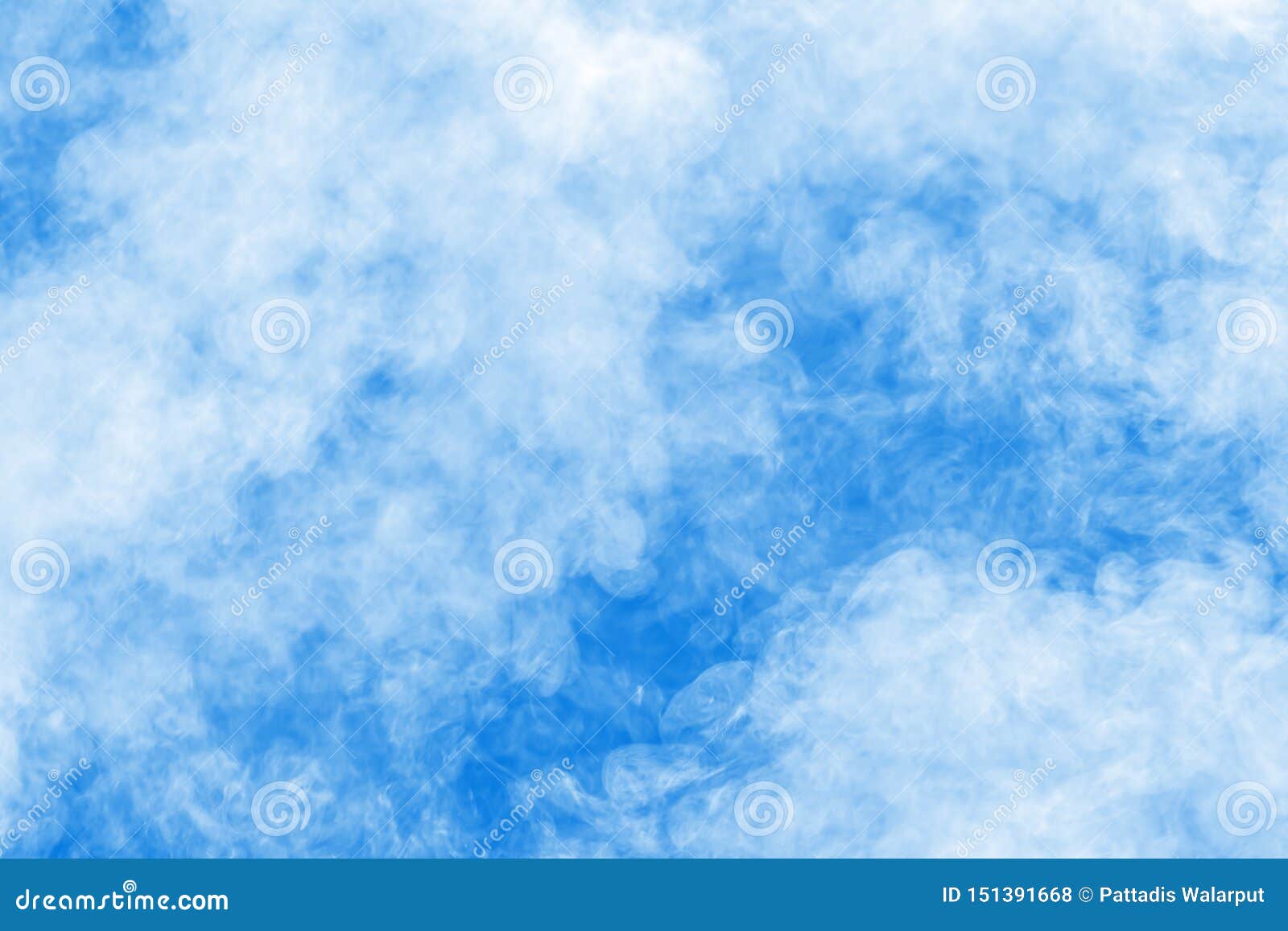 Abstract Blue Color Smoke Flowed on Background Stock Photo Image of