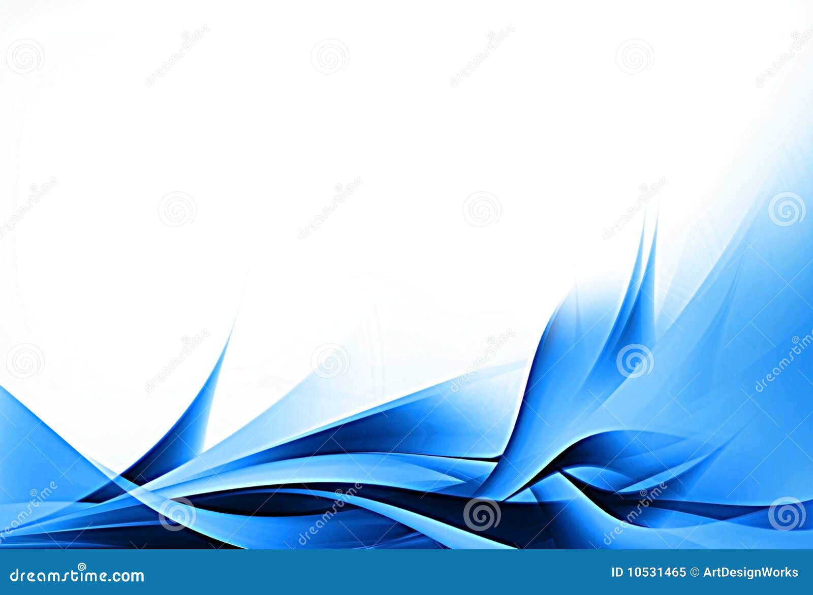 Abstract blue design stock illustration. Illustration of graphics - 10531465