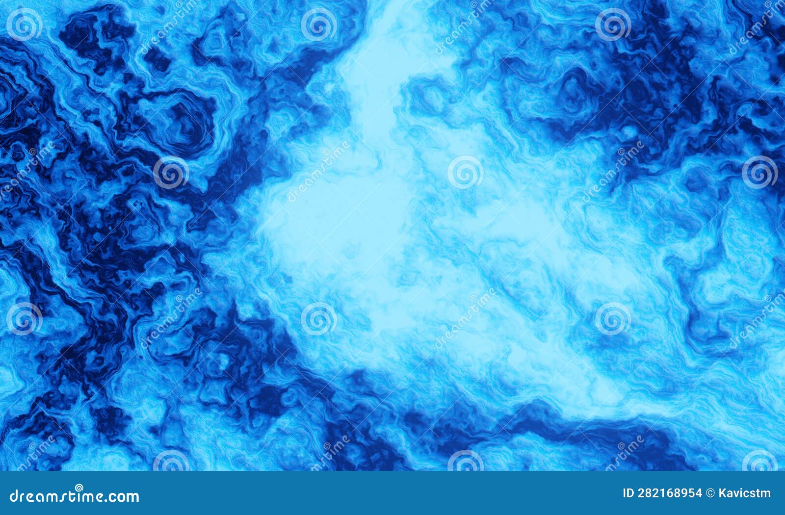 Abstract Blue Fire Background. Blue Flame Stock Illustration