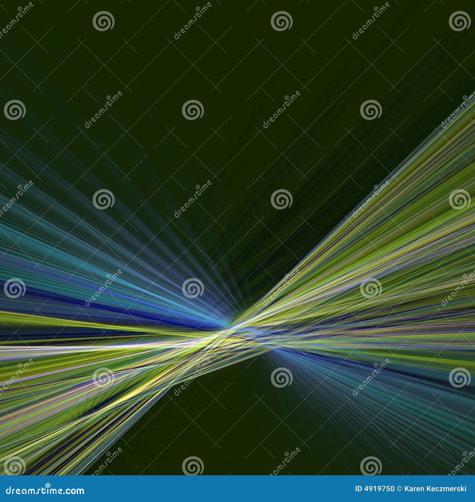 Abstract blue green border stock illustration. Illustration of fractal