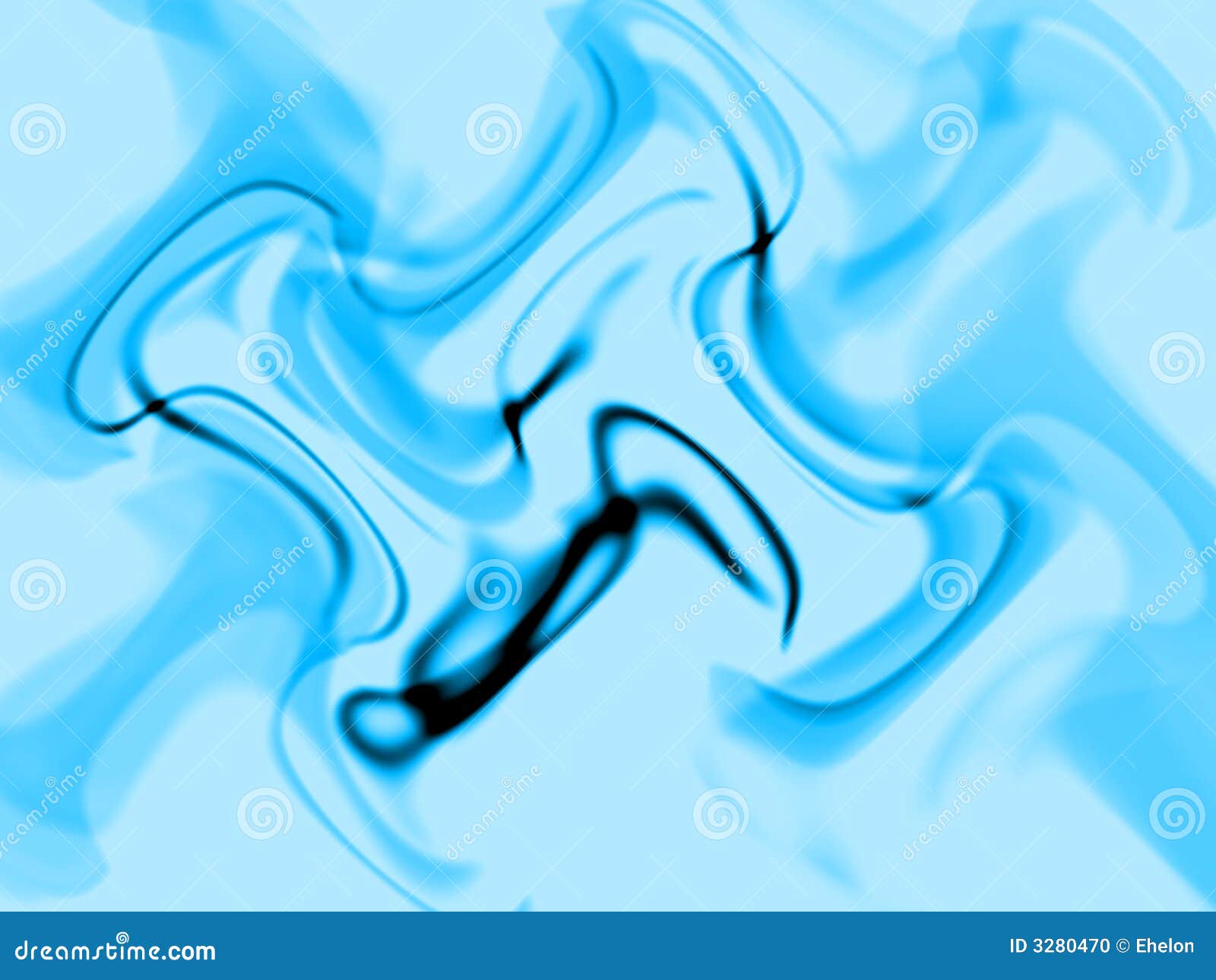 Abstract blue illusion stock illustration. Illustration of elegant