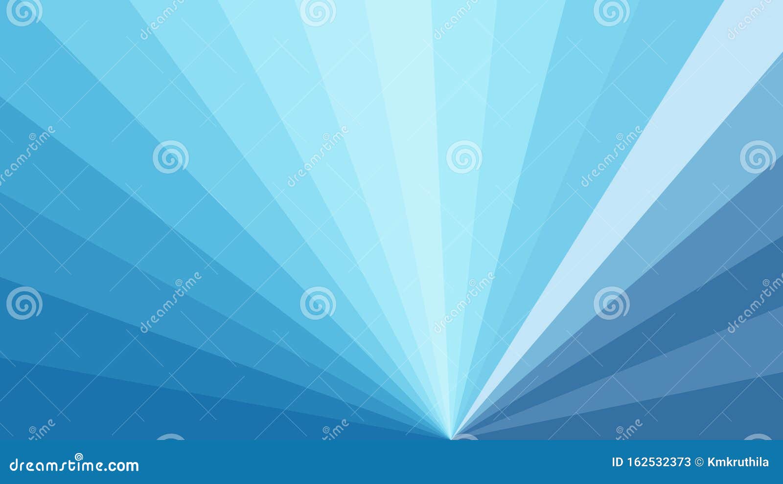 Abstract Blue Radial Background Design Stock Vector Illustration of