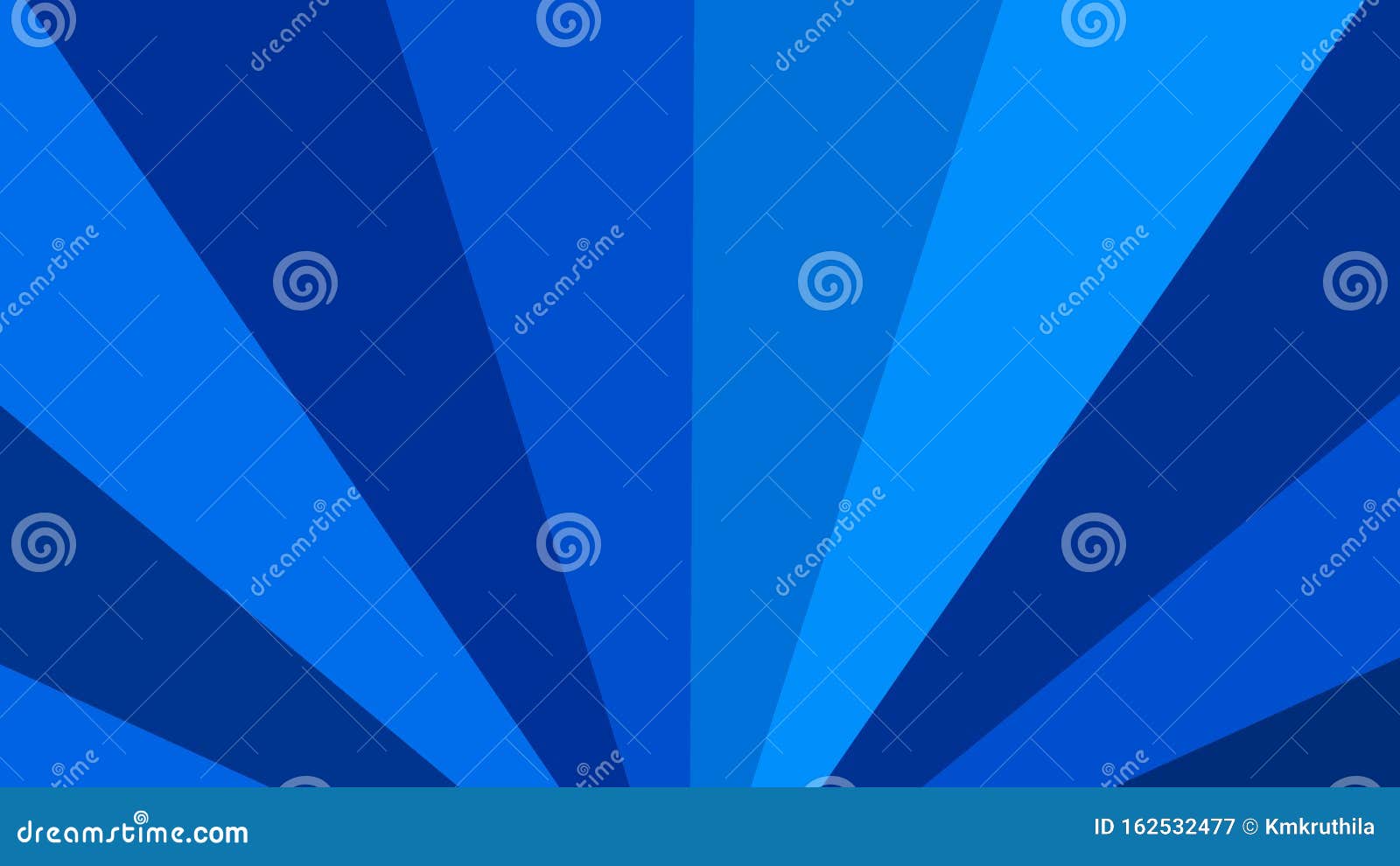 Abstract Blue Radial Background Design Stock Vector Illustration of
