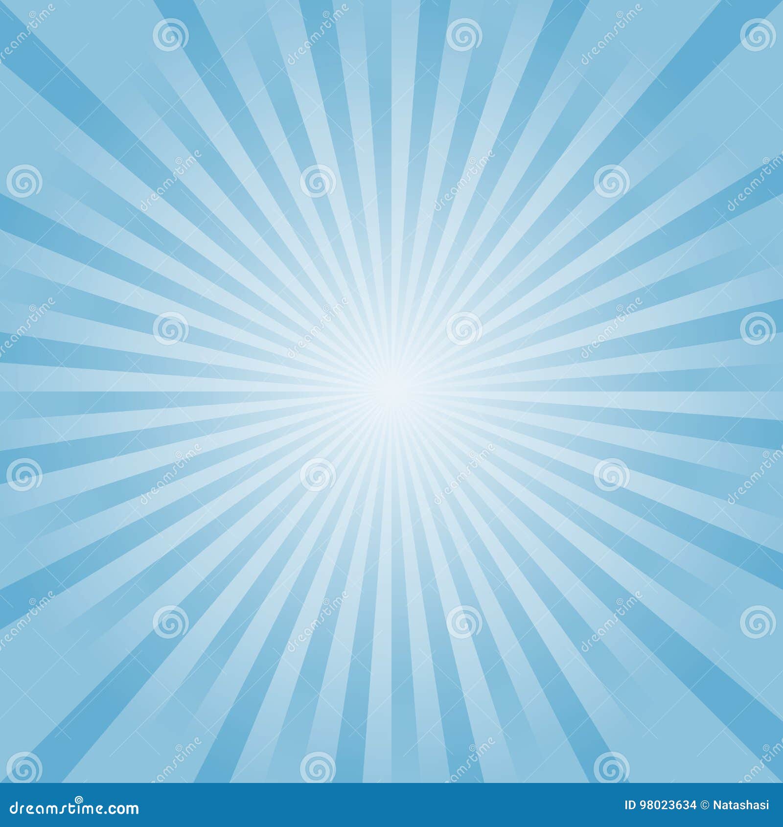 Abstract Blue Rays Background. Vector EPS 10 Cmyk Stock Vector