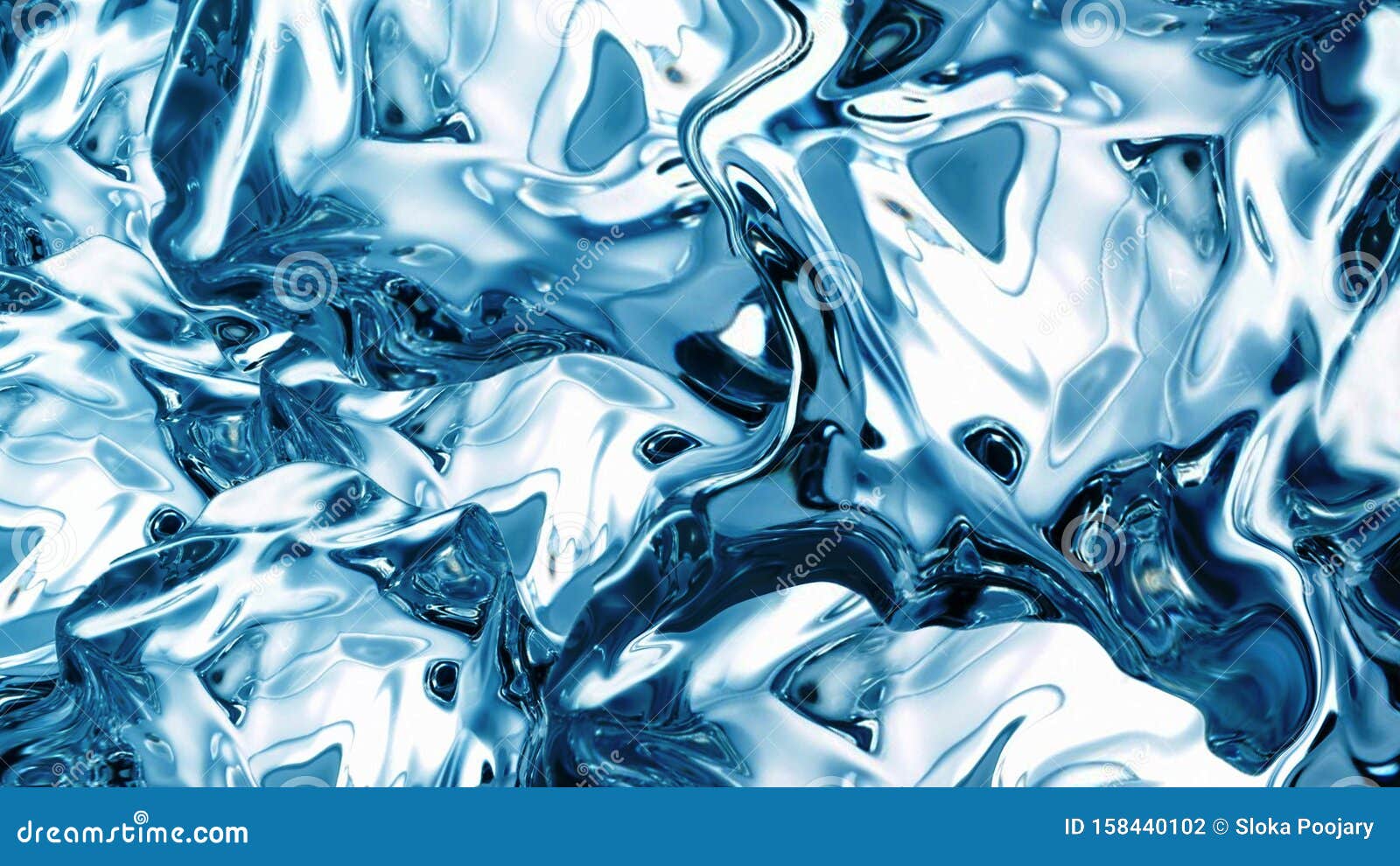 Abstract Blue Shiny Glossy Background Stock Illustration - Illustration of  digital, design: 158440102