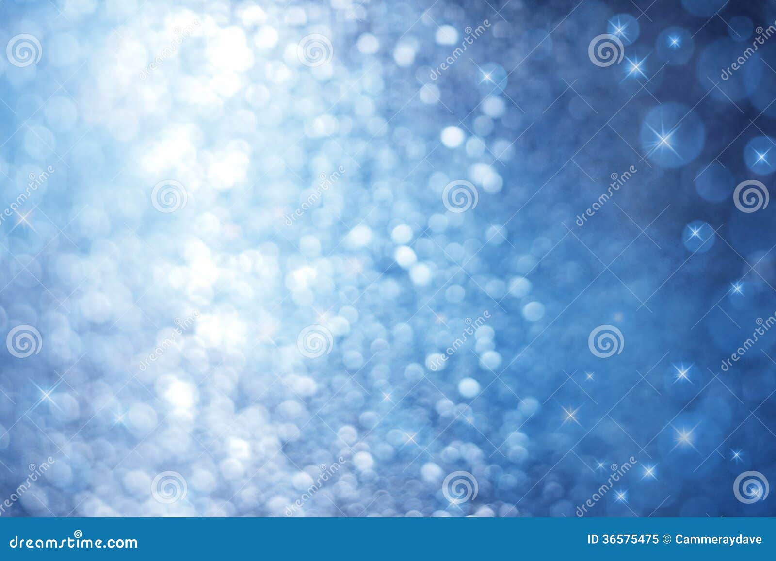 abstract blue sparkle christmas background