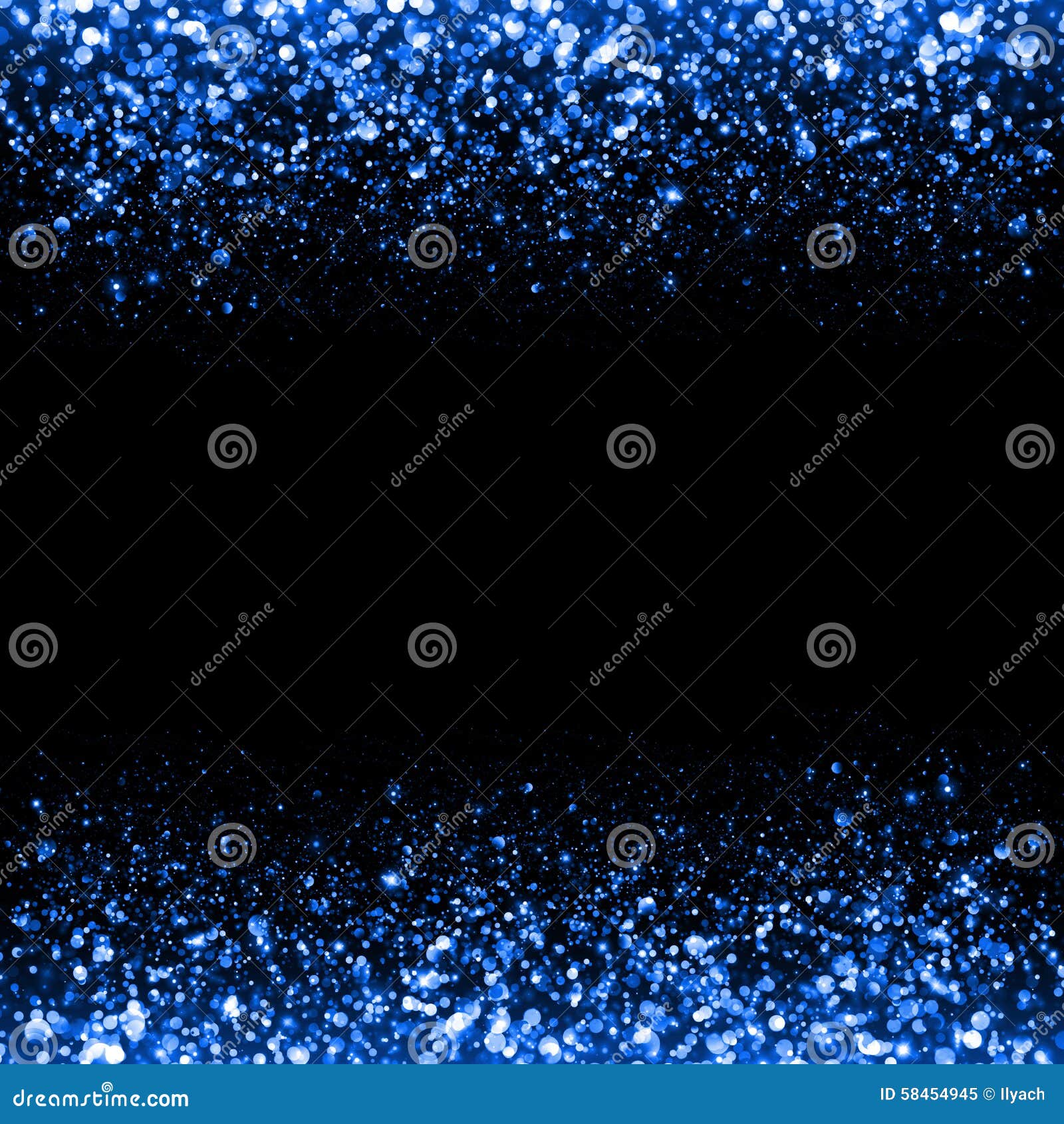 abstract blue sparkle glitter background.
