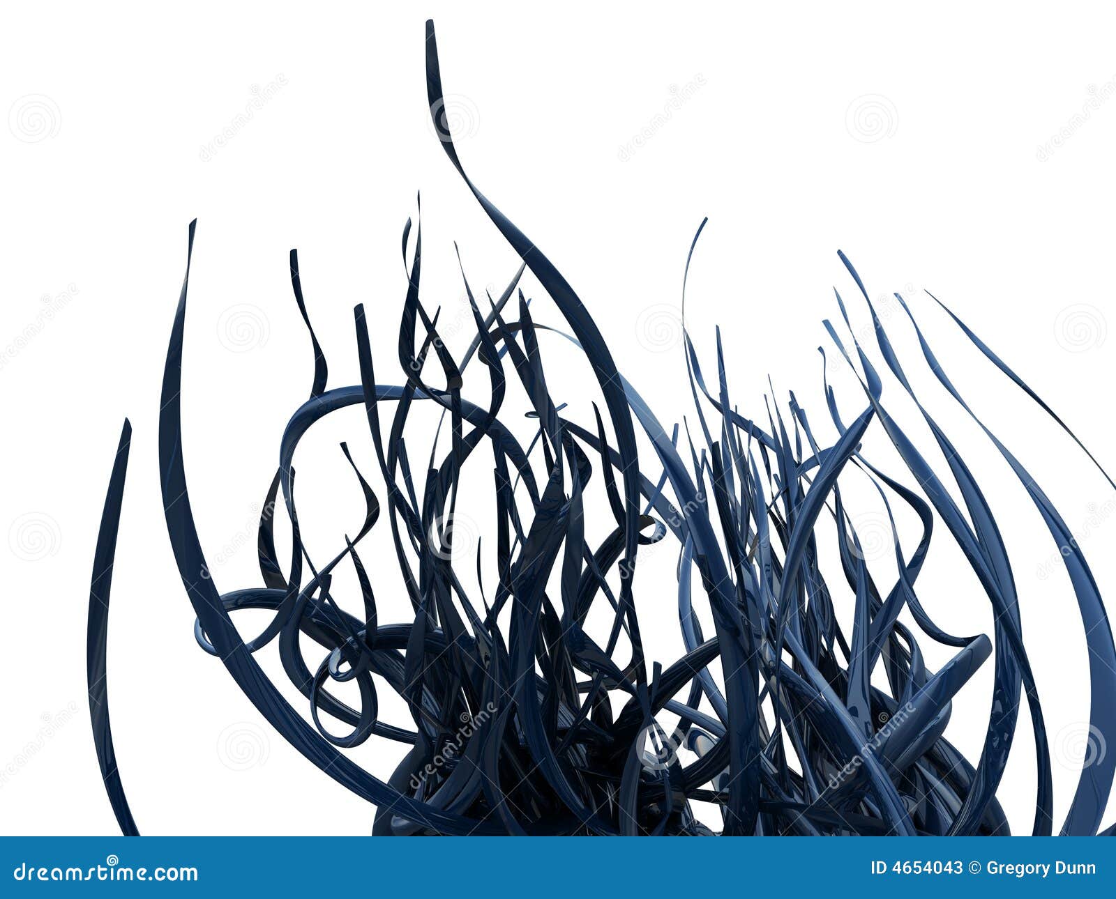 Abstract Blue Vines stock illustration. Illustration of curl - 4654043