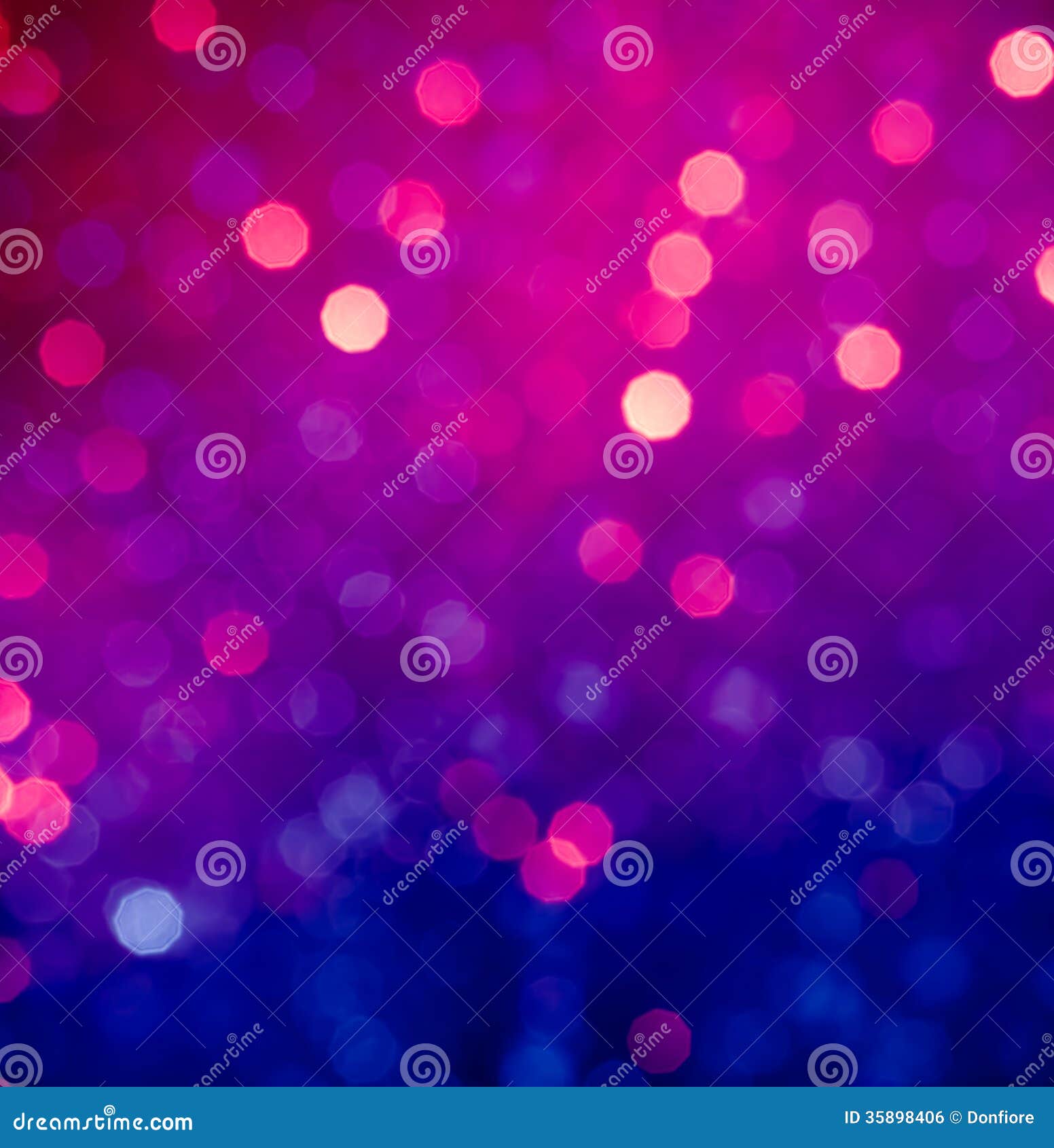 Abstract Blue And Violet Circular Bokeh Background Royalty 