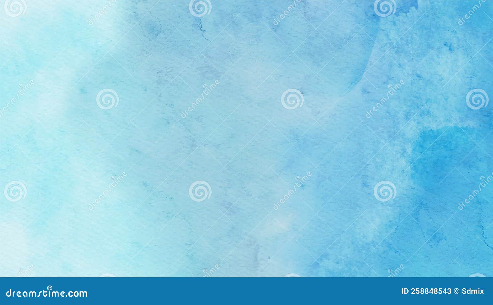 Abstract Blue Watercolor Paint Background. Vector Illustration Stock Vector Illustration of