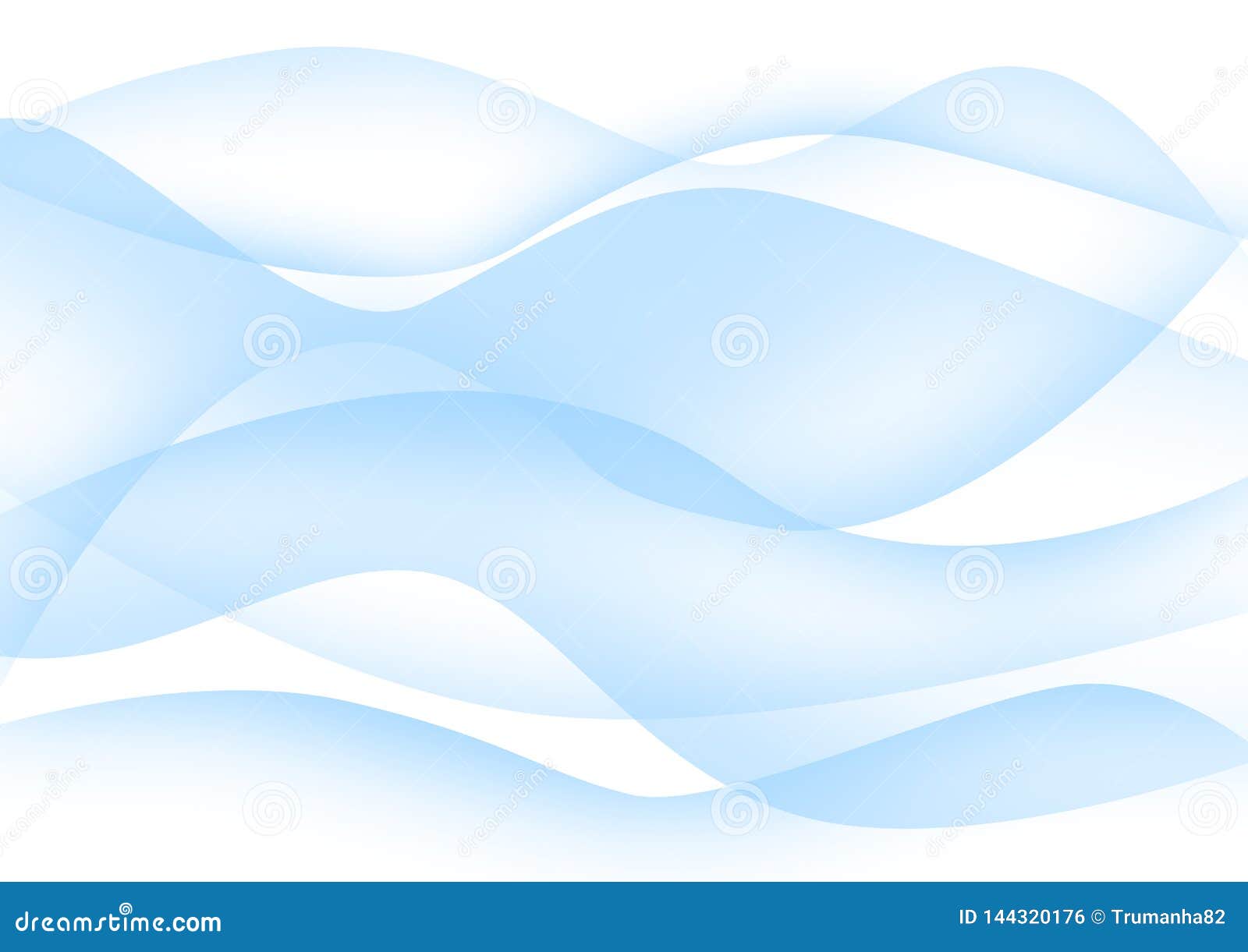 abstract blue waves background