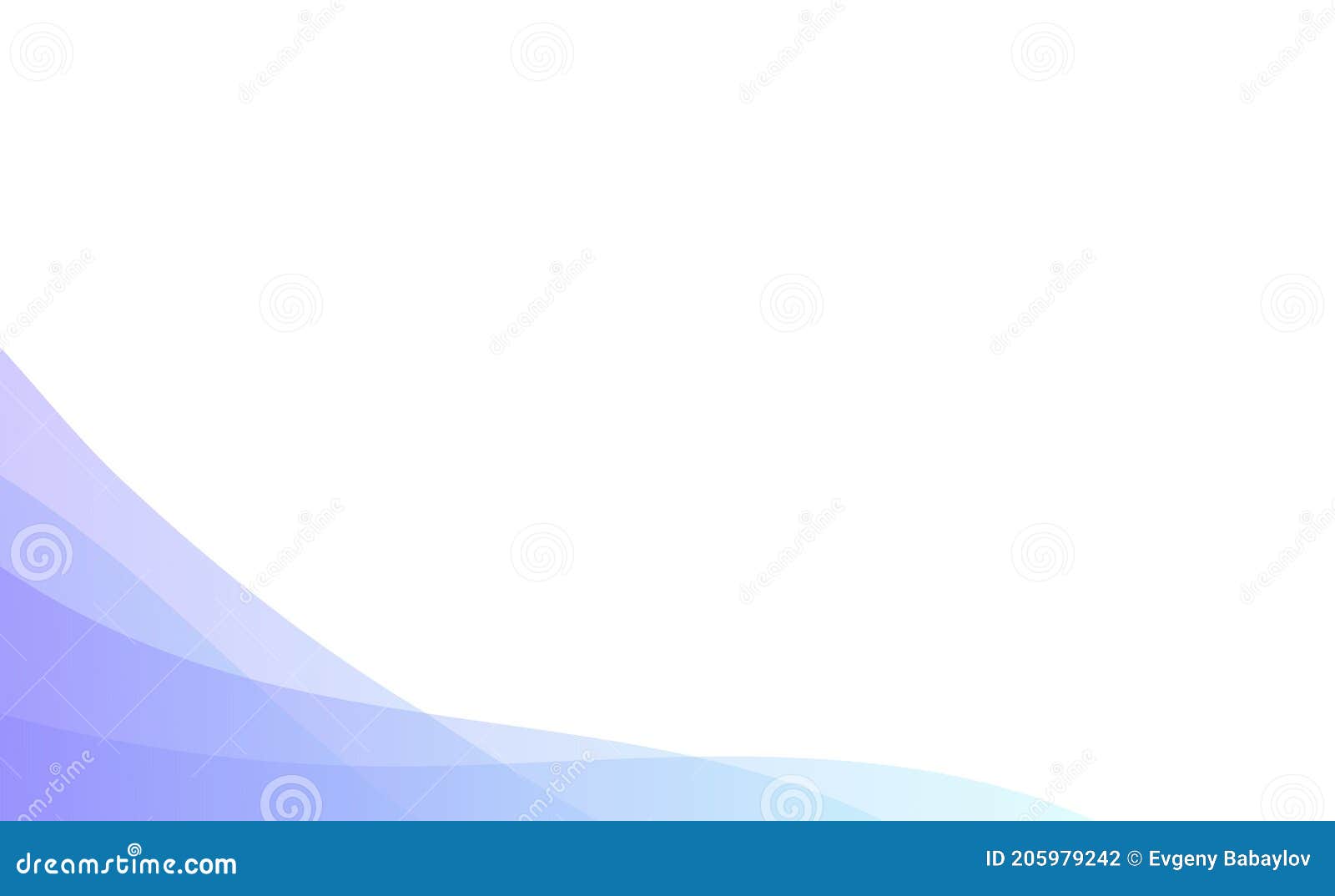 Abstract Blue and White Background with Lines Vector Stock Vector