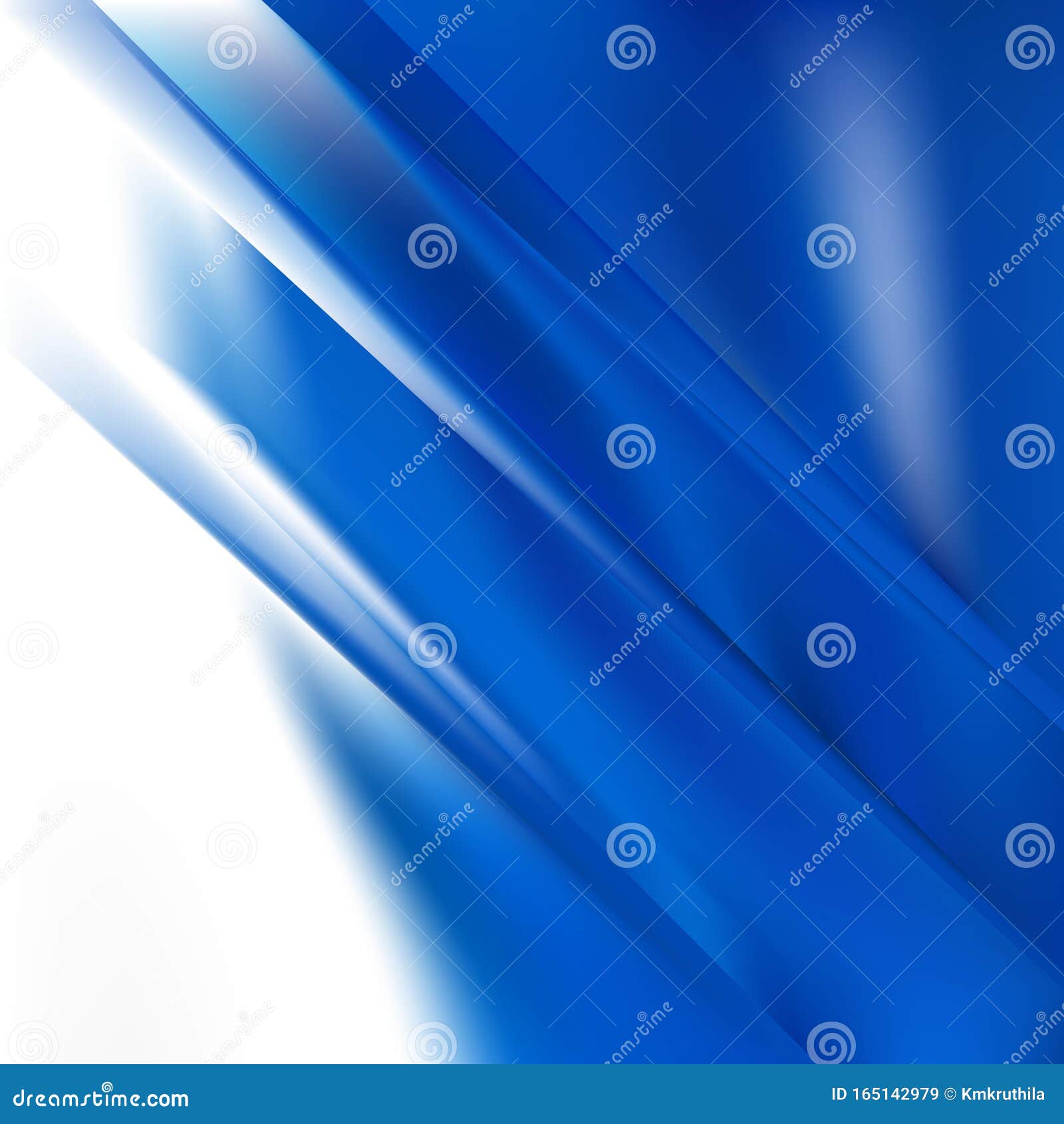 Abstract Blue and White Background Vector Illustration Stock Vector