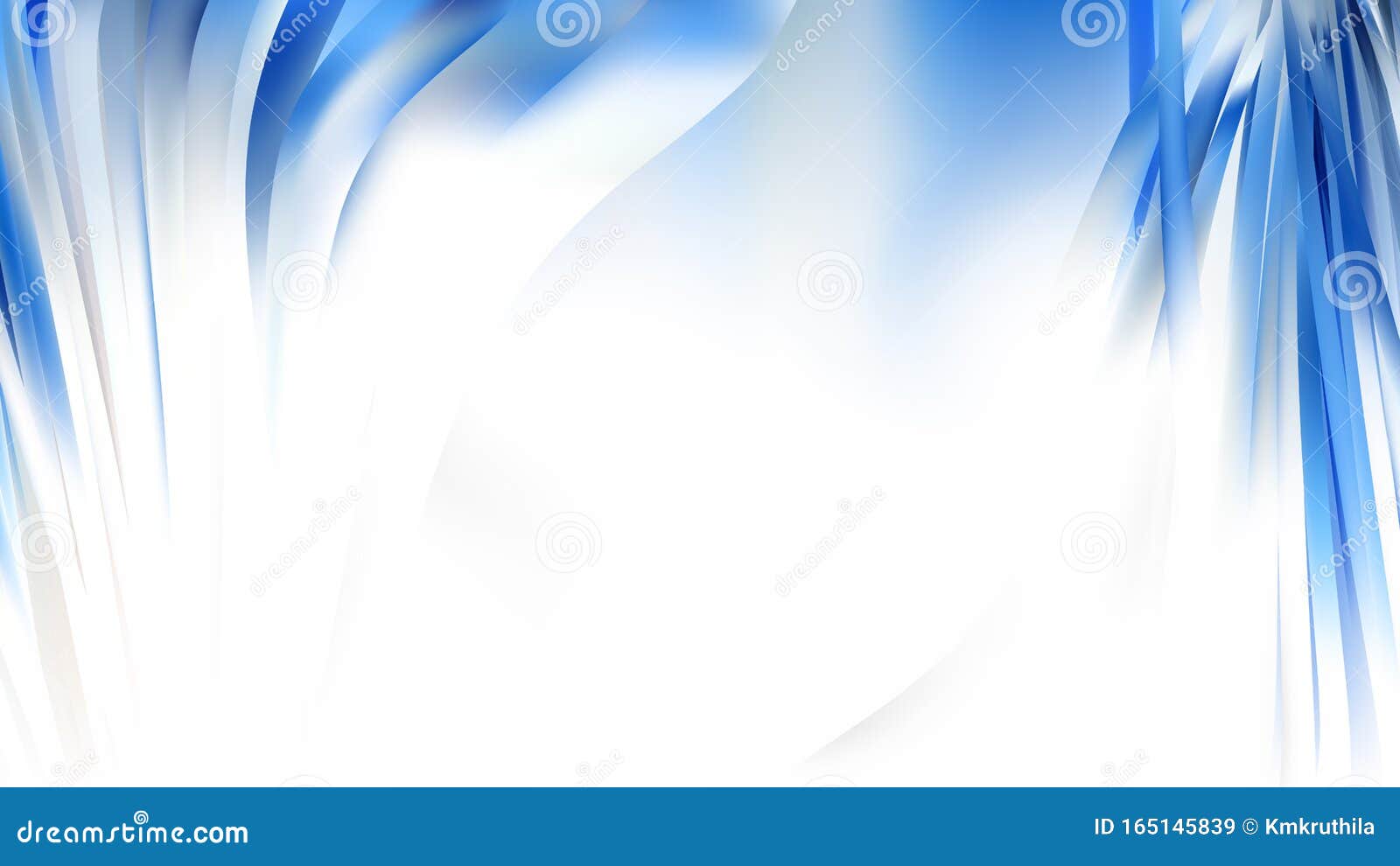Abstract Blue and White Background Vector Illustration Stock Vector