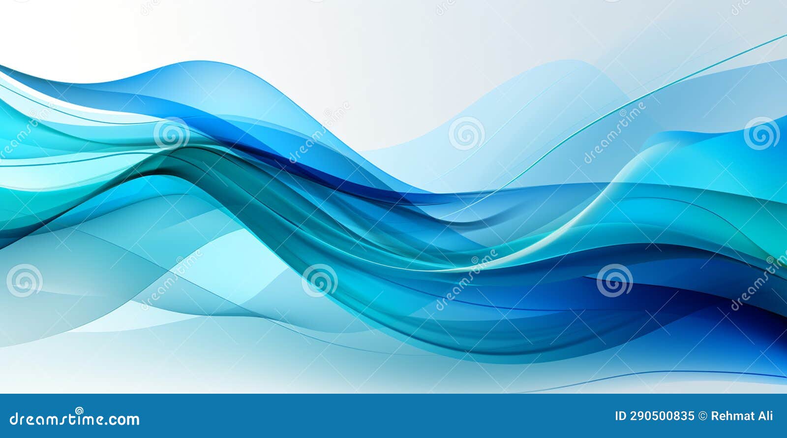 Abstract Blue and White Wave Background Illustrations Background Stock