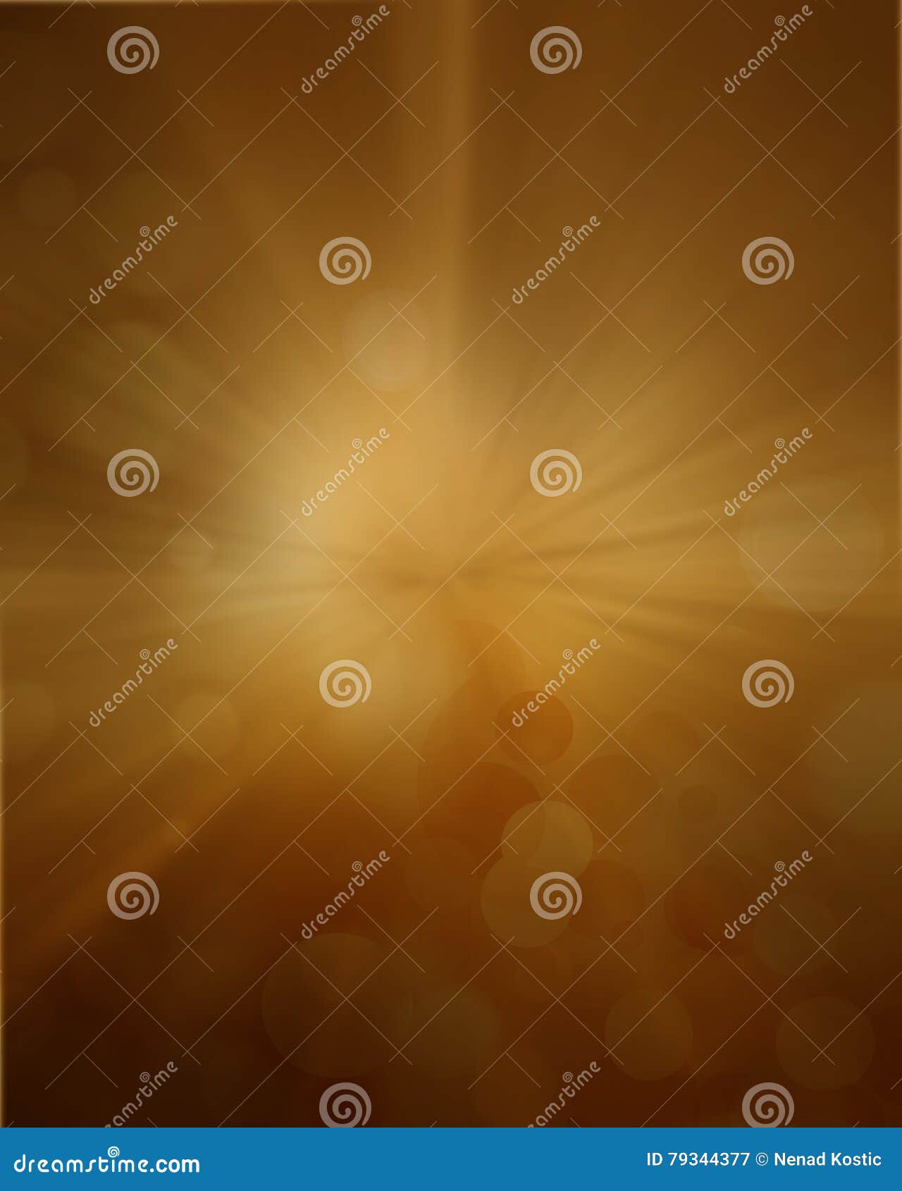 Abstract Blur Background Light Gold Stock Illustration Illustration