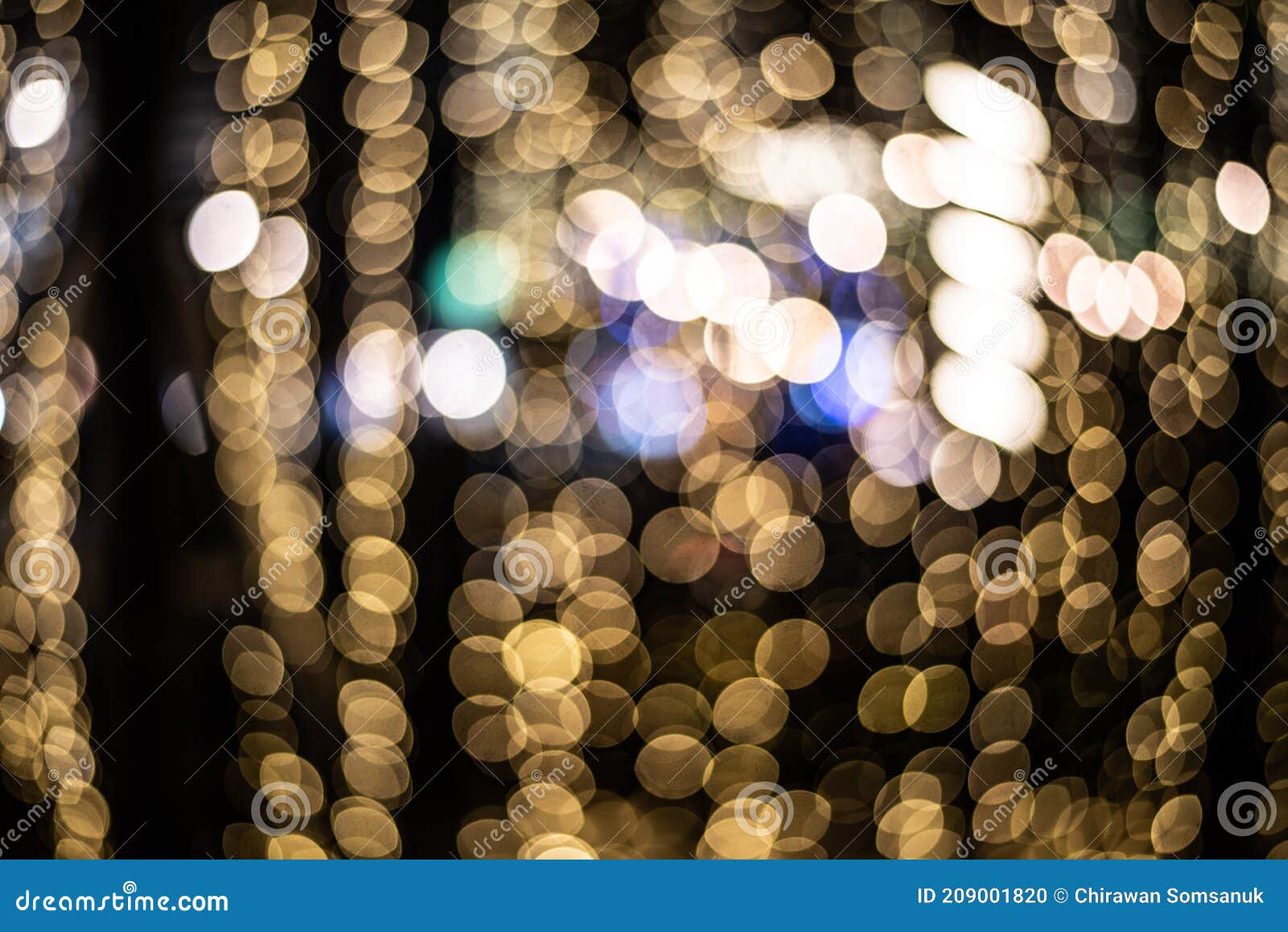 Abstract Blur Night Light Background Stock Photo Image of color