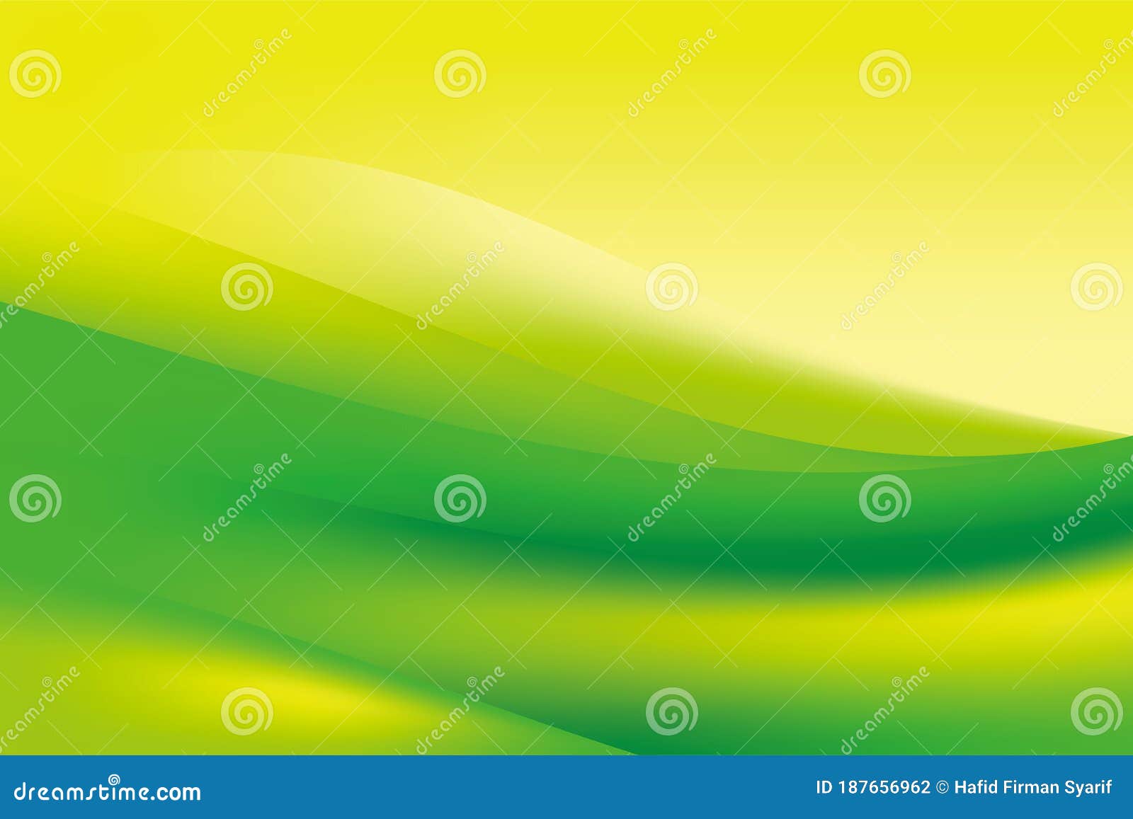 Abstract Blurry Green Yellow Wavy Background Stock Vector - Illustration of  abstract, creative: 187656962