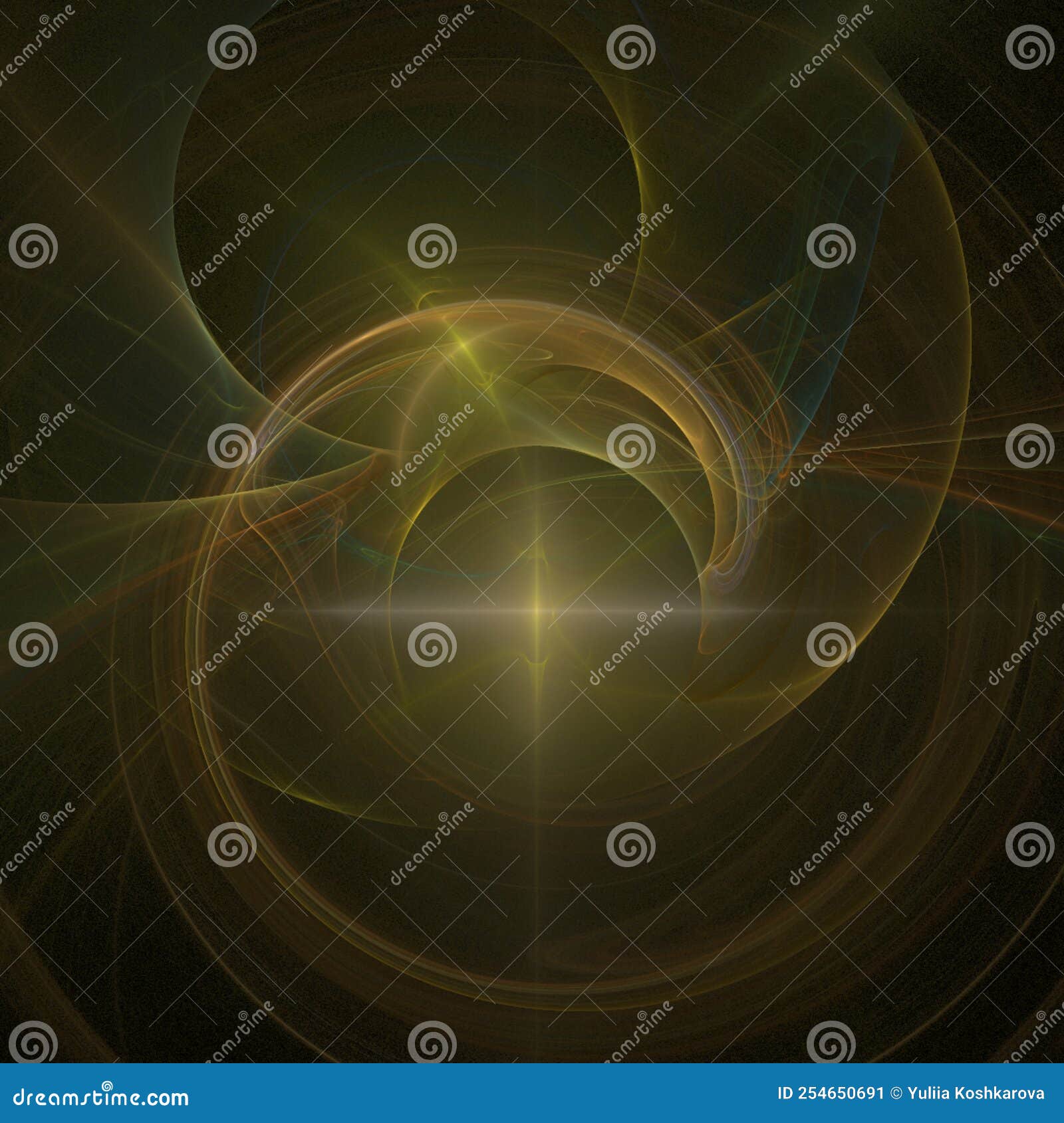 Abstract Bright Green Pattern on Black, Color Graphics, Background