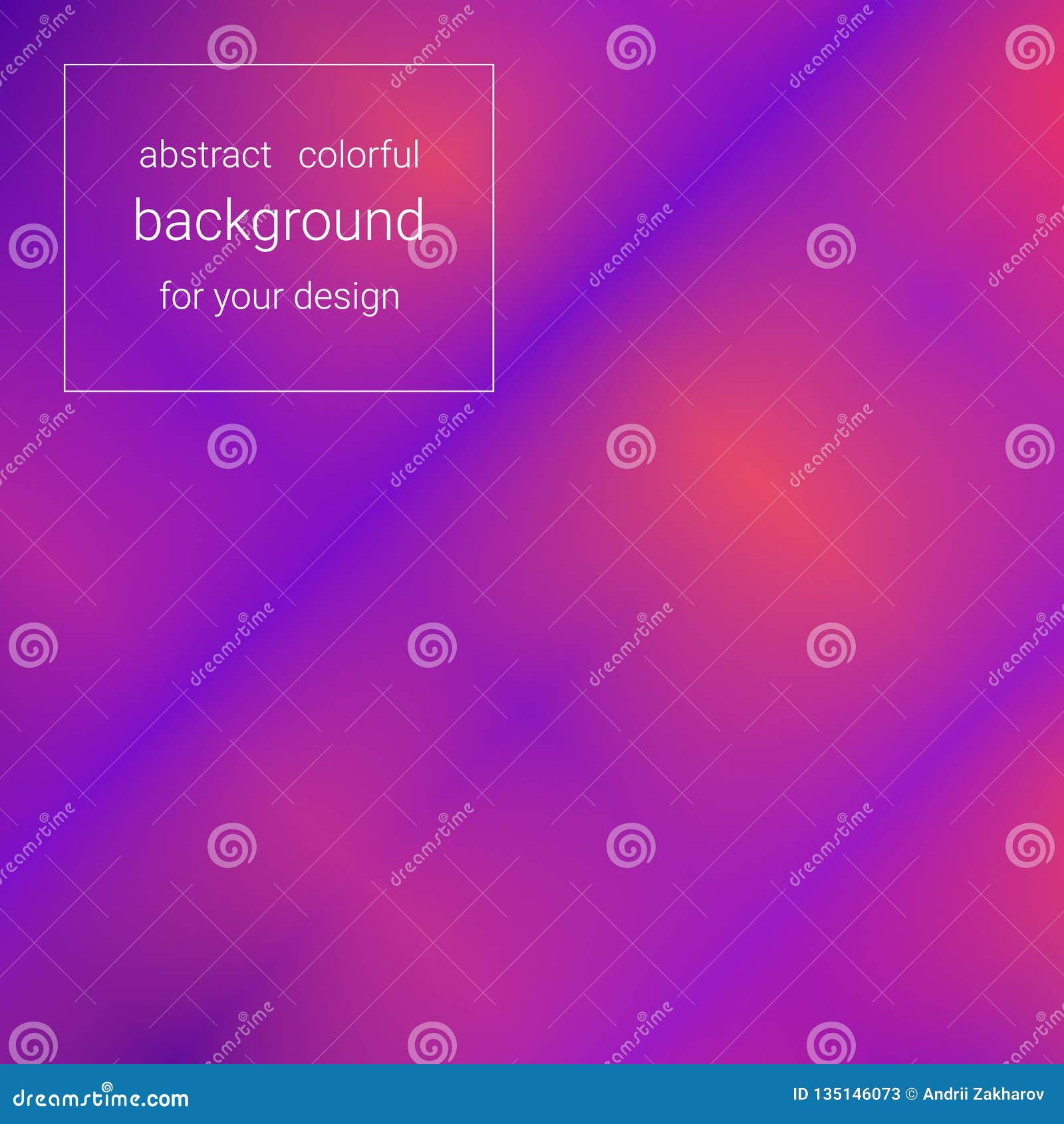 Abstract Bright Redblue Background Stock Vector Illustration of