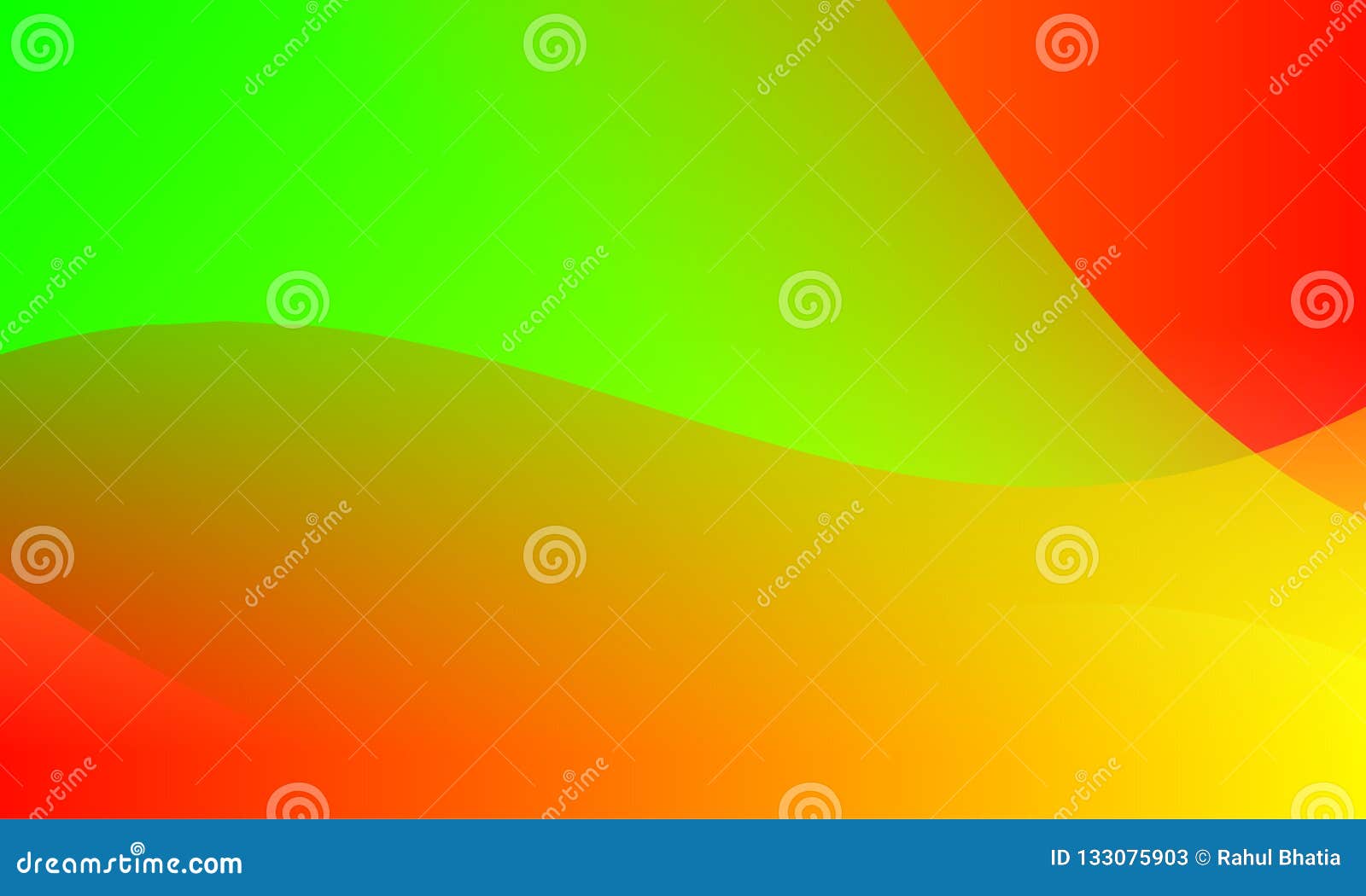 Abstract Bright Red Yellow Green Colors Background. Vector ...