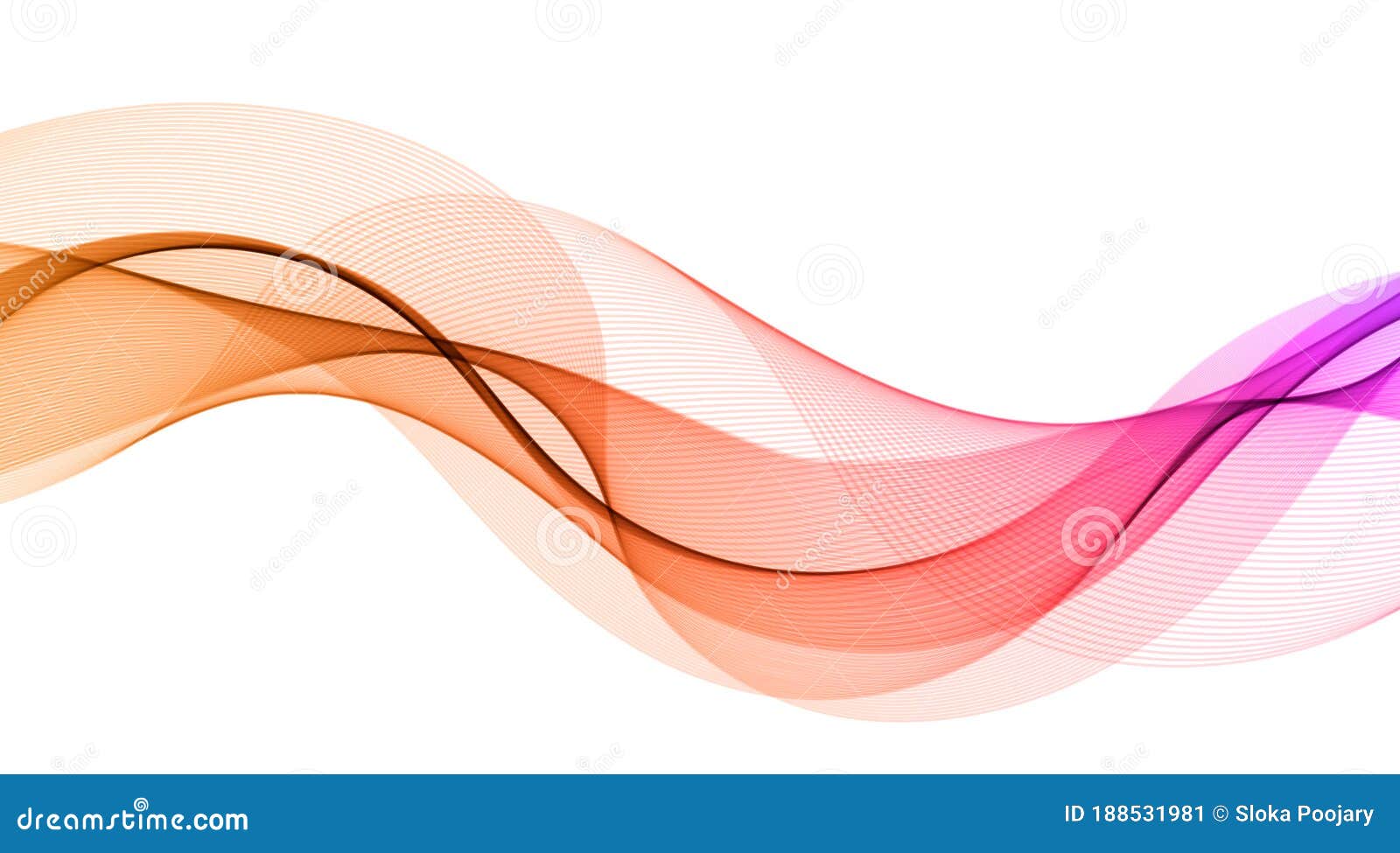 white background with colorful wave white background with colorful wave