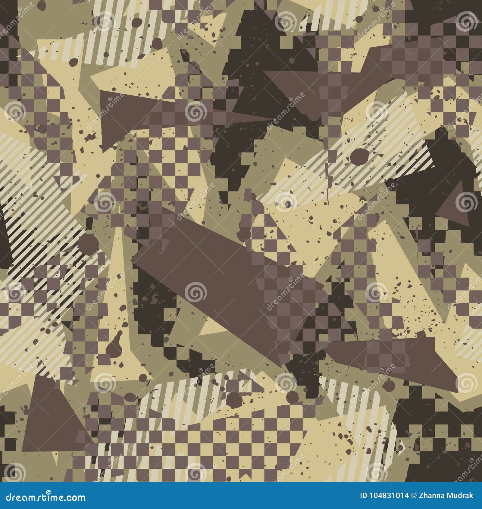 Military Green Camouflage Seamless Background — drypdesigns