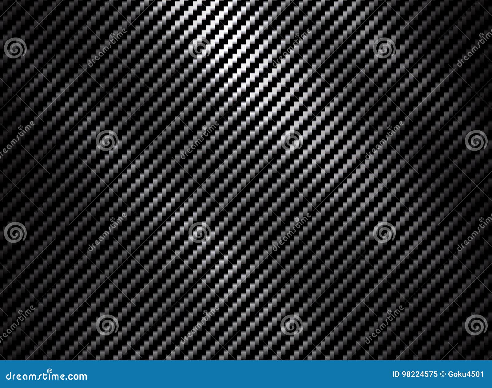 Abstract Carbon Fiber Texture Background Stock Illustration