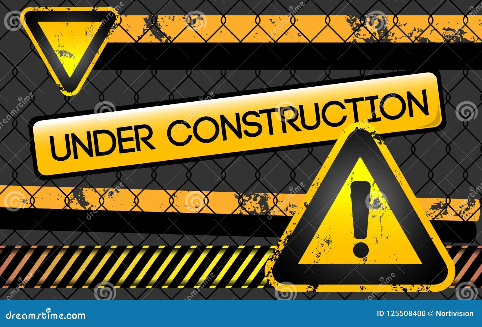 Abstract Caution Background Stock Vector - Illustration of barrier ...