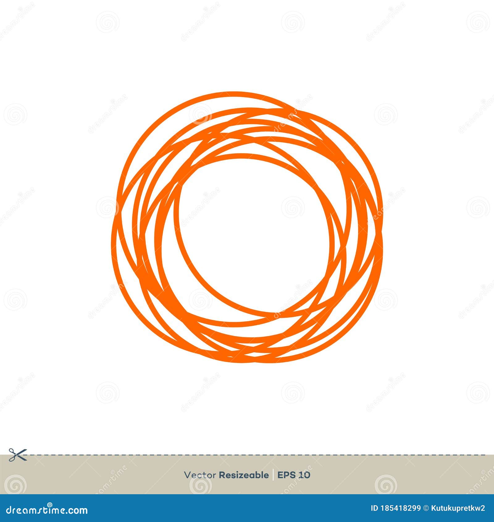 Abstract Circle Lines Logo Template Illustration Design Vector Eps 10